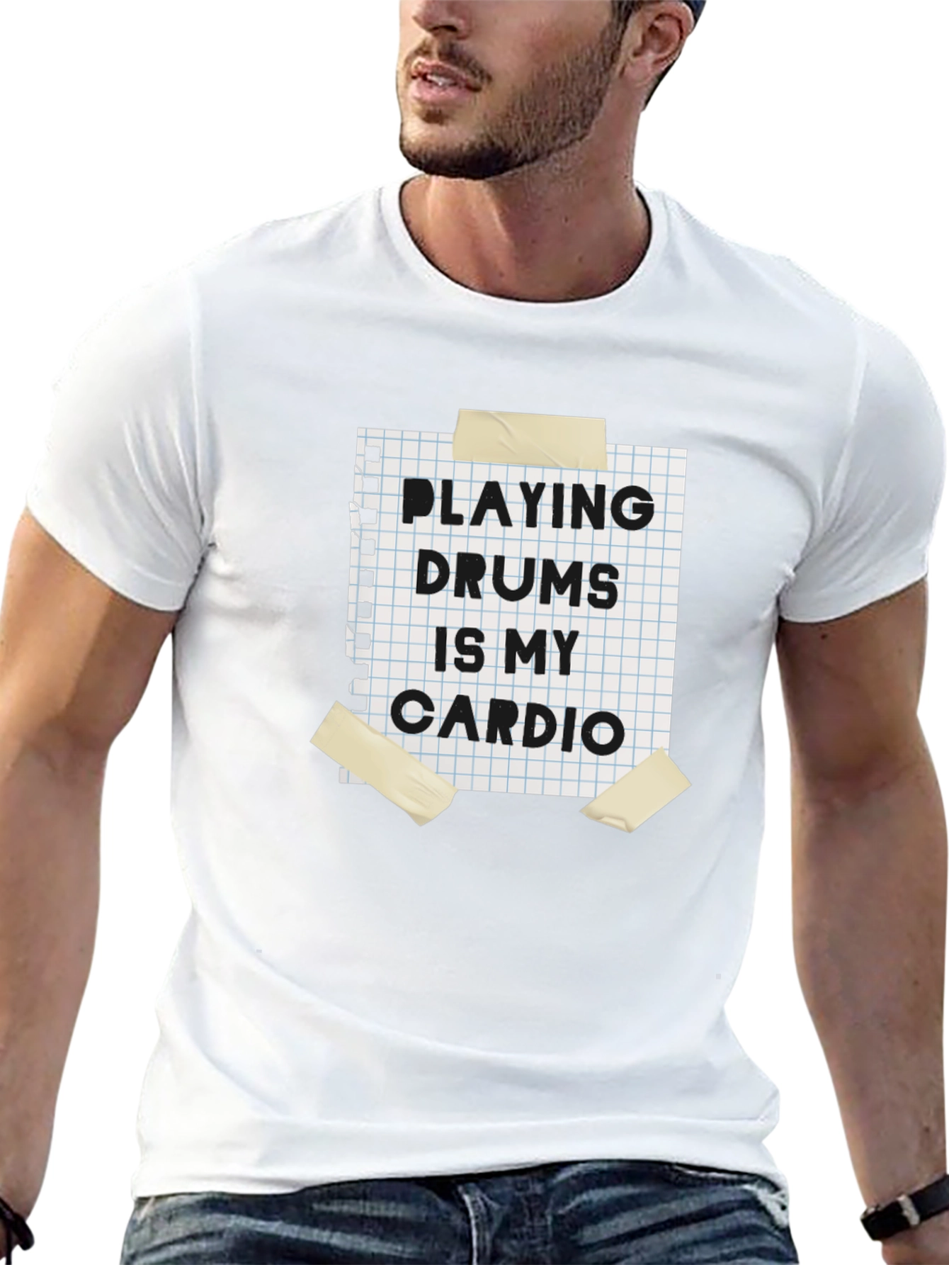 Playing Drums is My Cardio T-Shirt