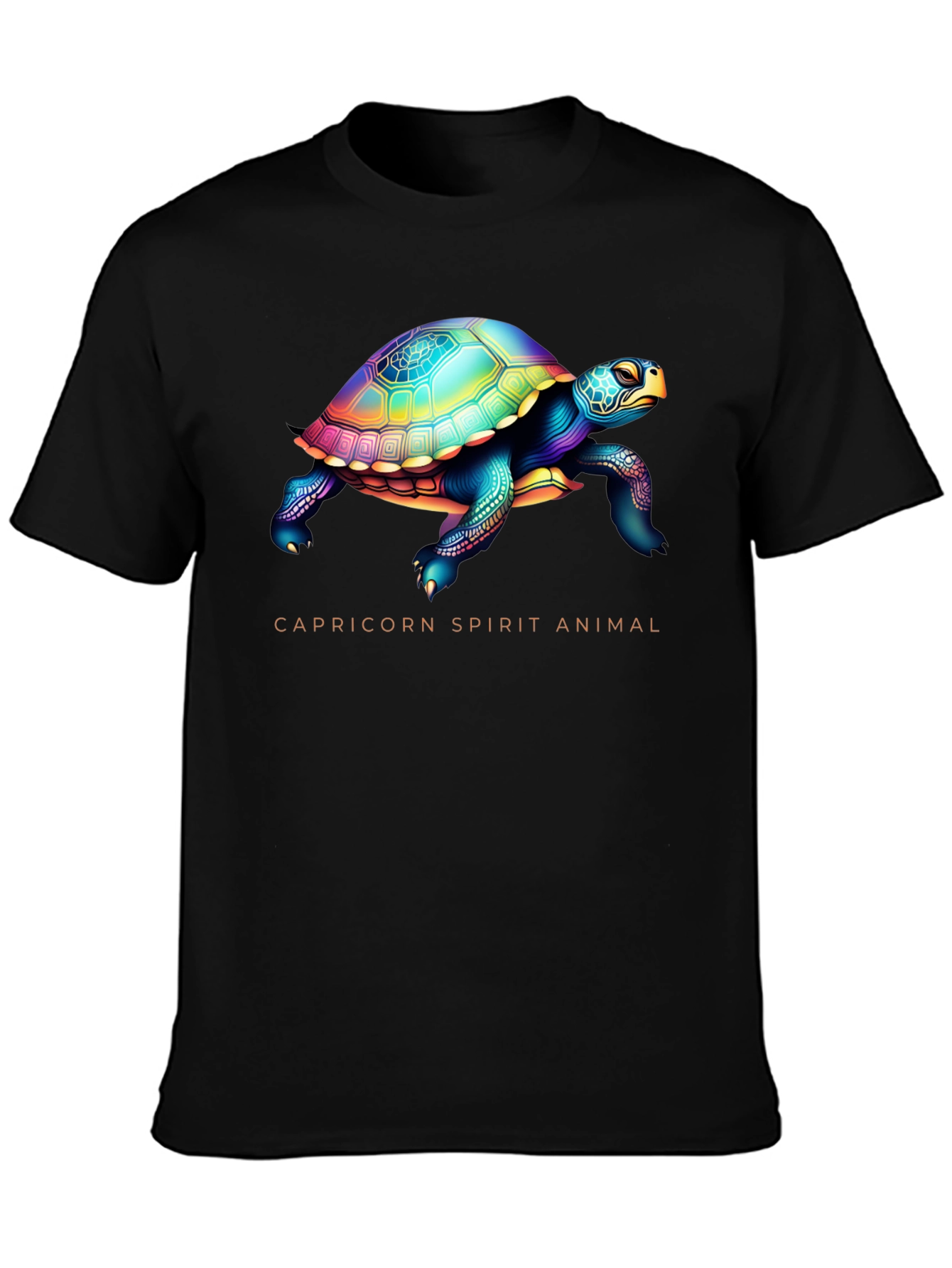 Capricorn Spirit Animal Turtle Graphic Tee