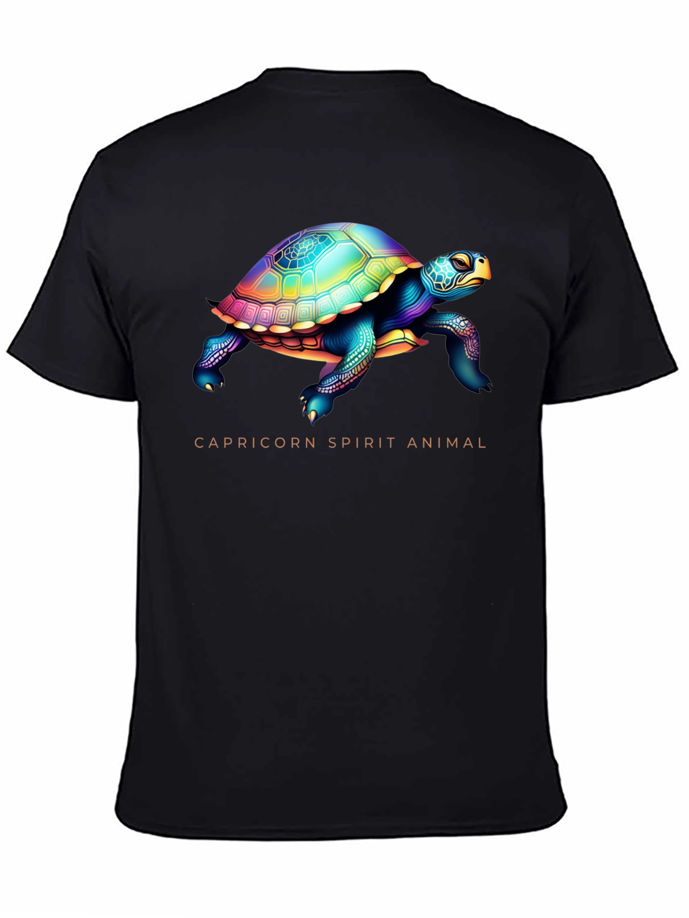 Capricorn Spirit Animal Turtle Graphic Tee