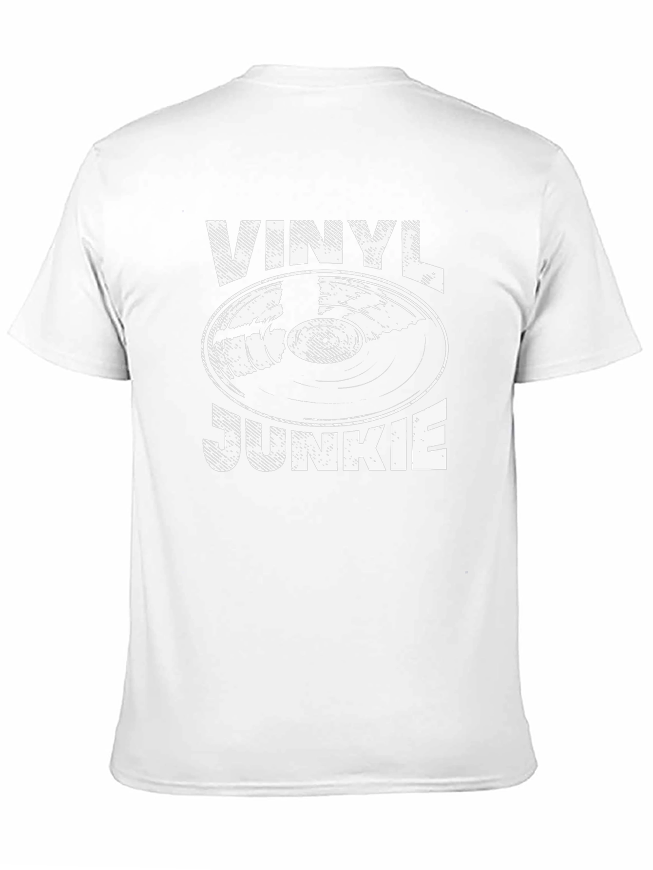 Vinyl Junkie T-Shirt - Music Lover Tee