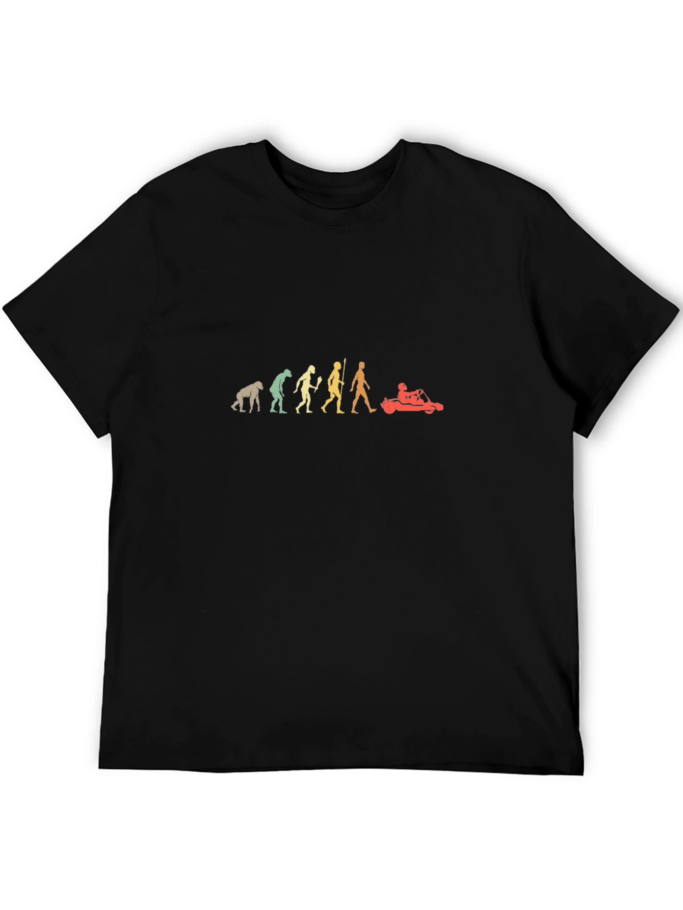 Evolution Go-Kart T-Shirt - Black Cotton Tee