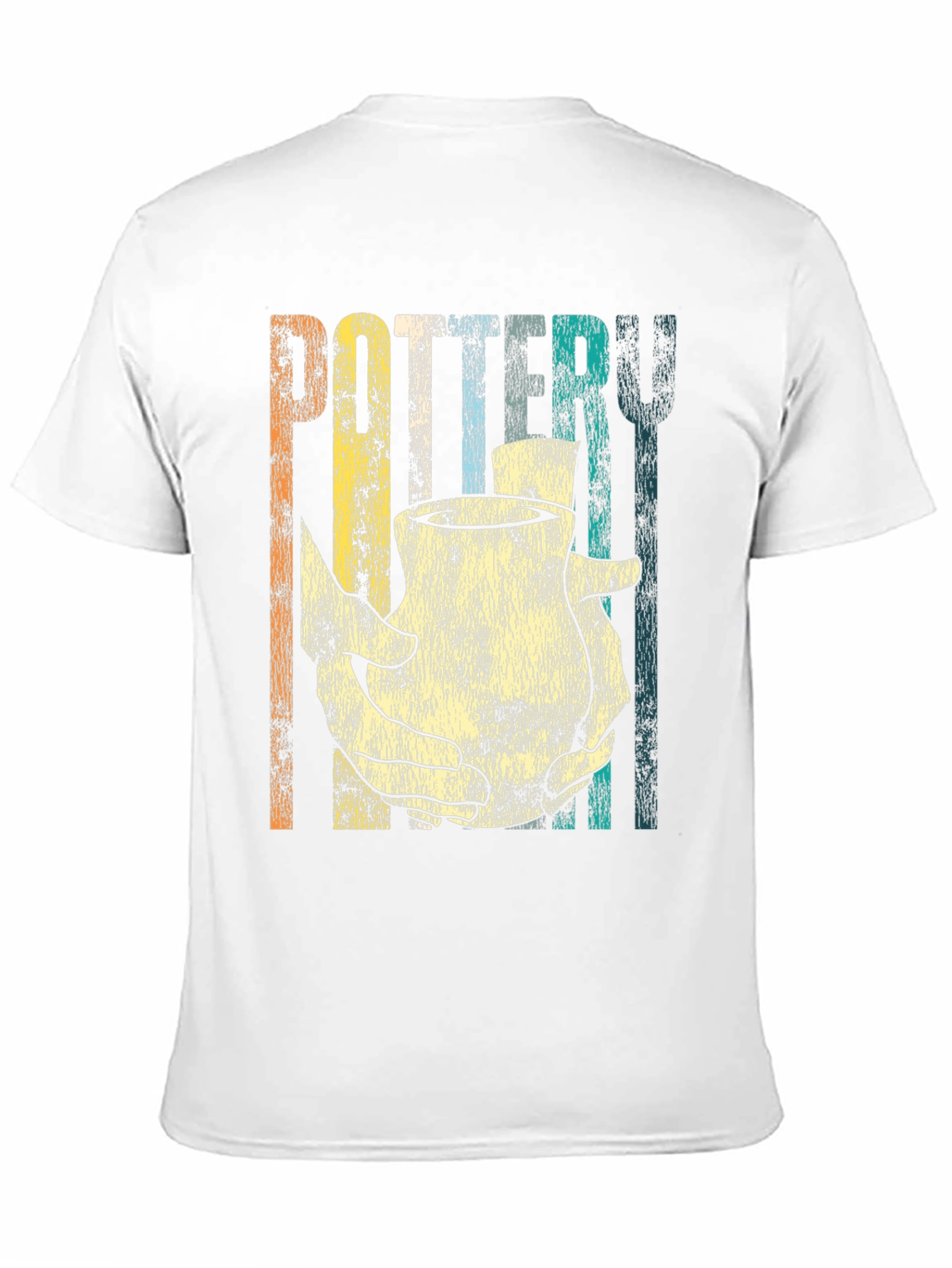 Retro Pottery T-Shirt for Craft Lovers