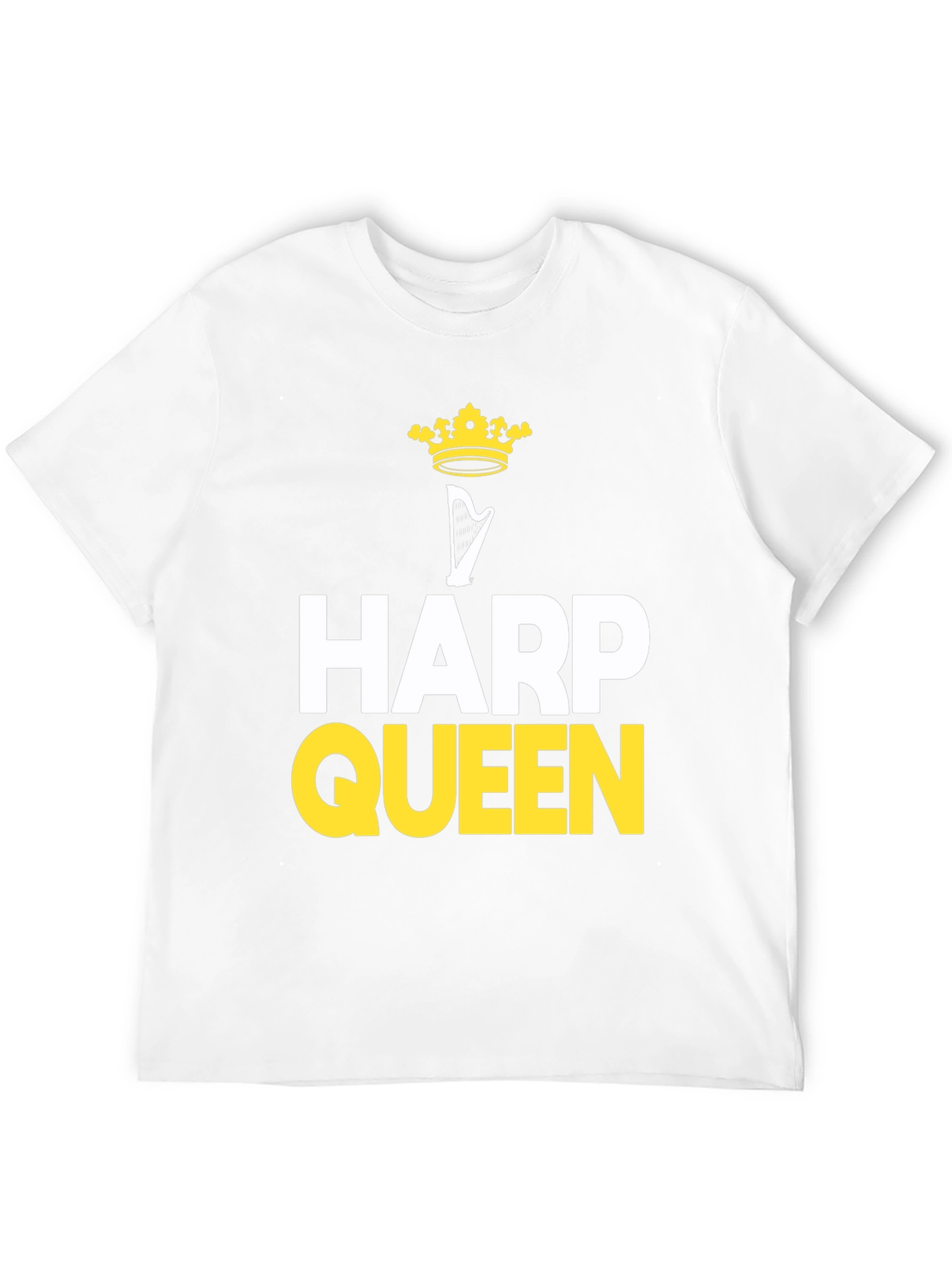 Harp Queen T-Shirt - Musical Instrument Tee