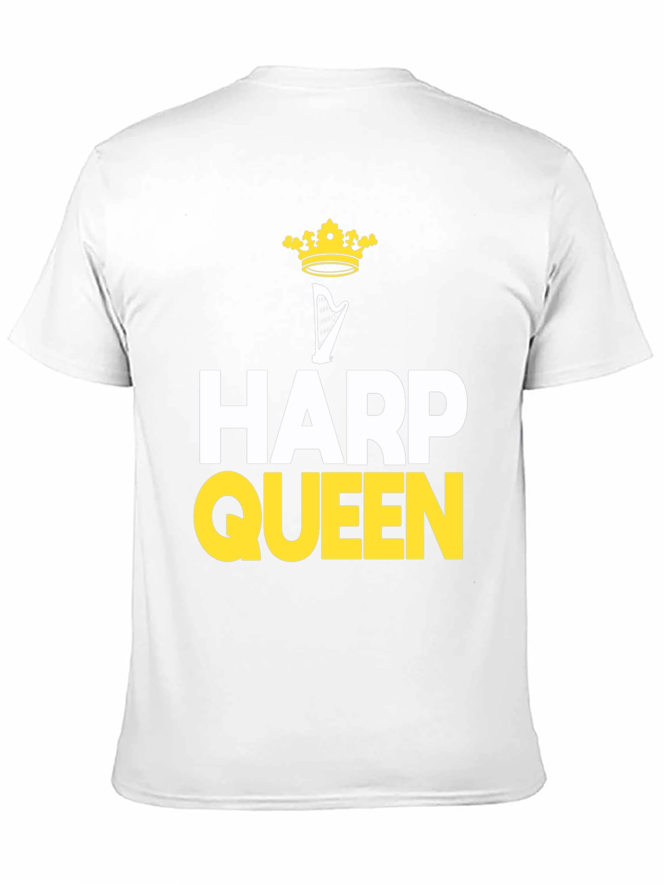 Harp Queen T-Shirt - Musical Instrument Tee