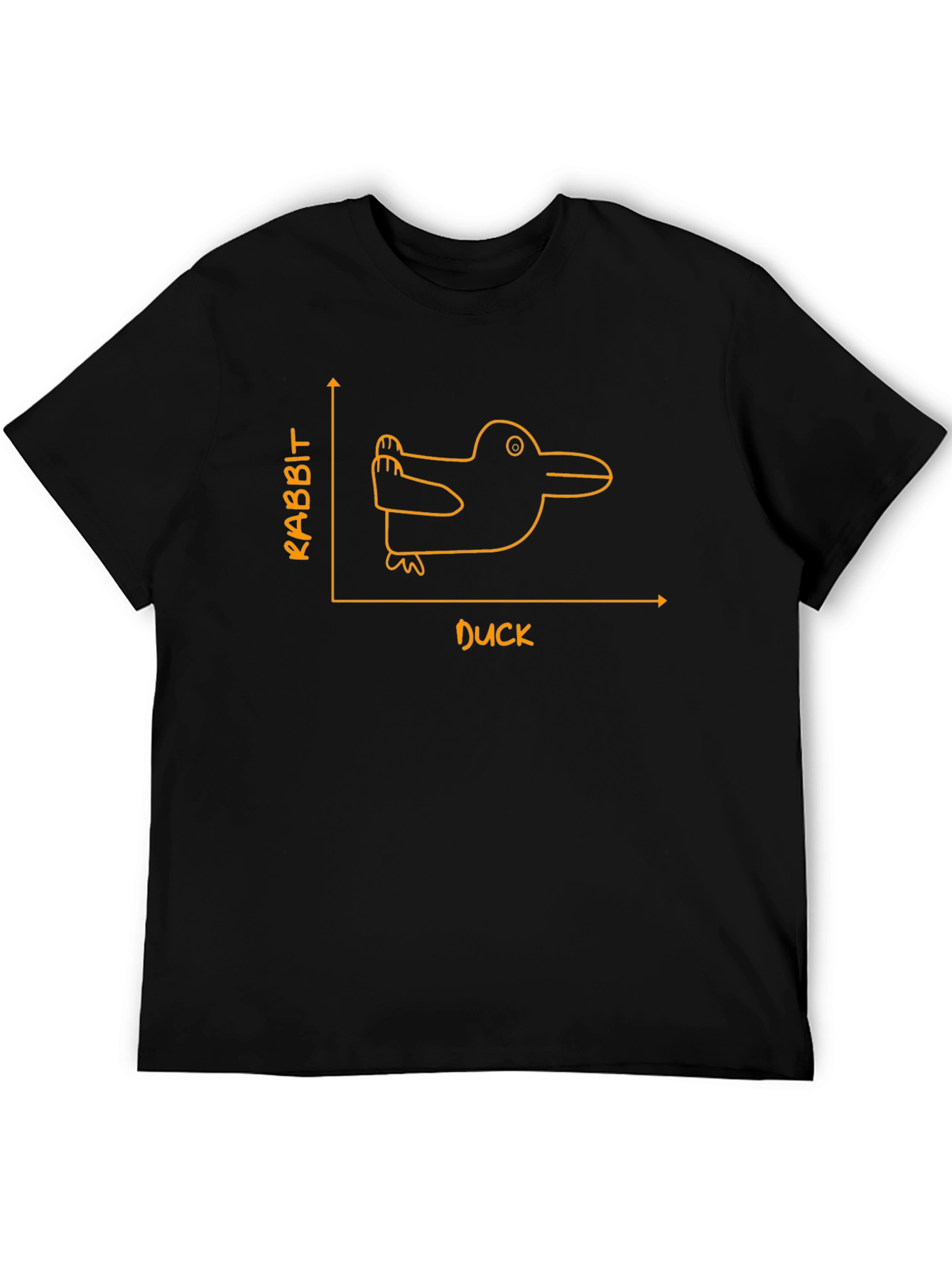 Rabbit Duck T-Shirt - Optical Illusion Graphic Tee