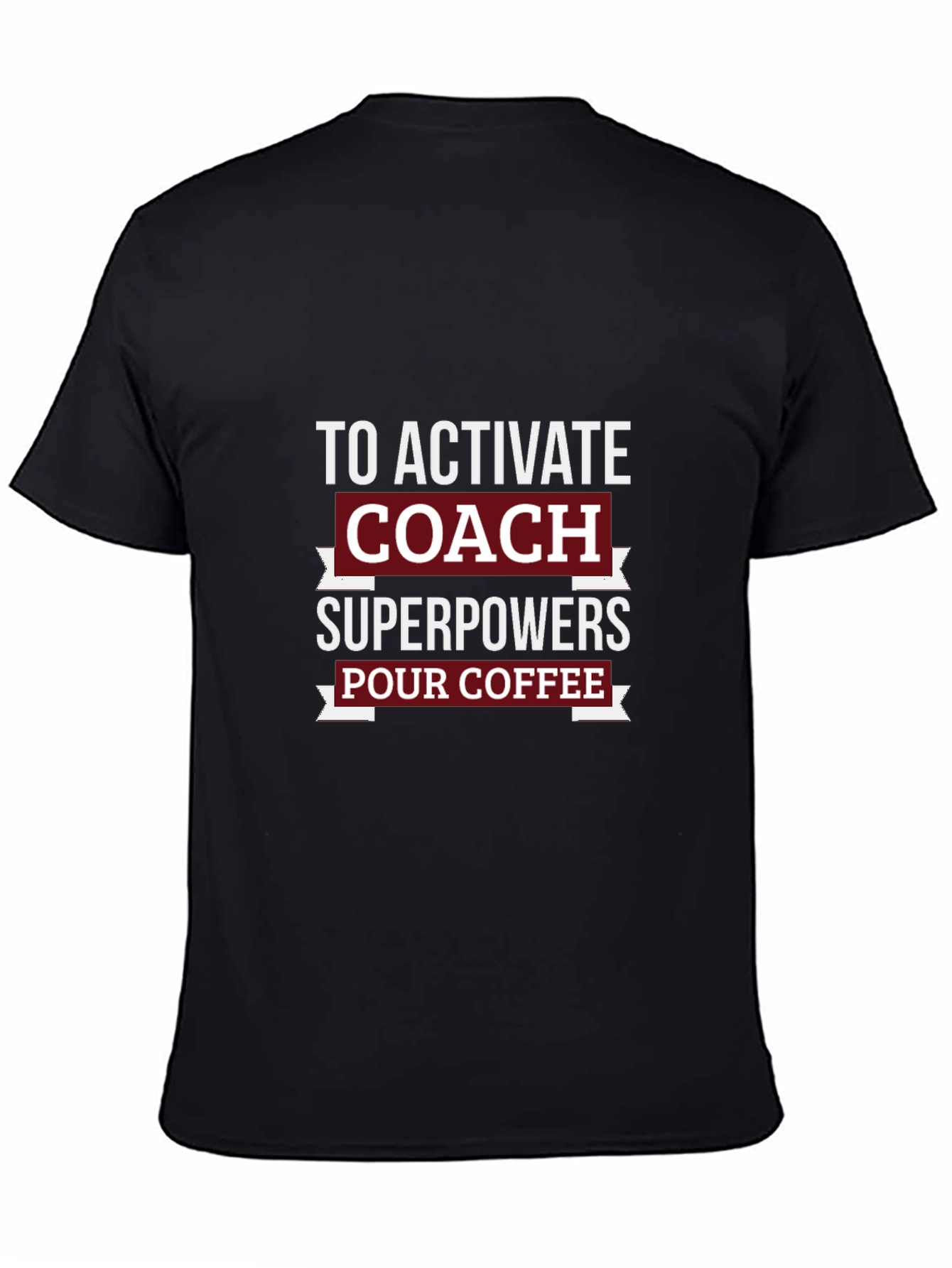 Coach Superpowers T-Shirt - Pour Coffee
