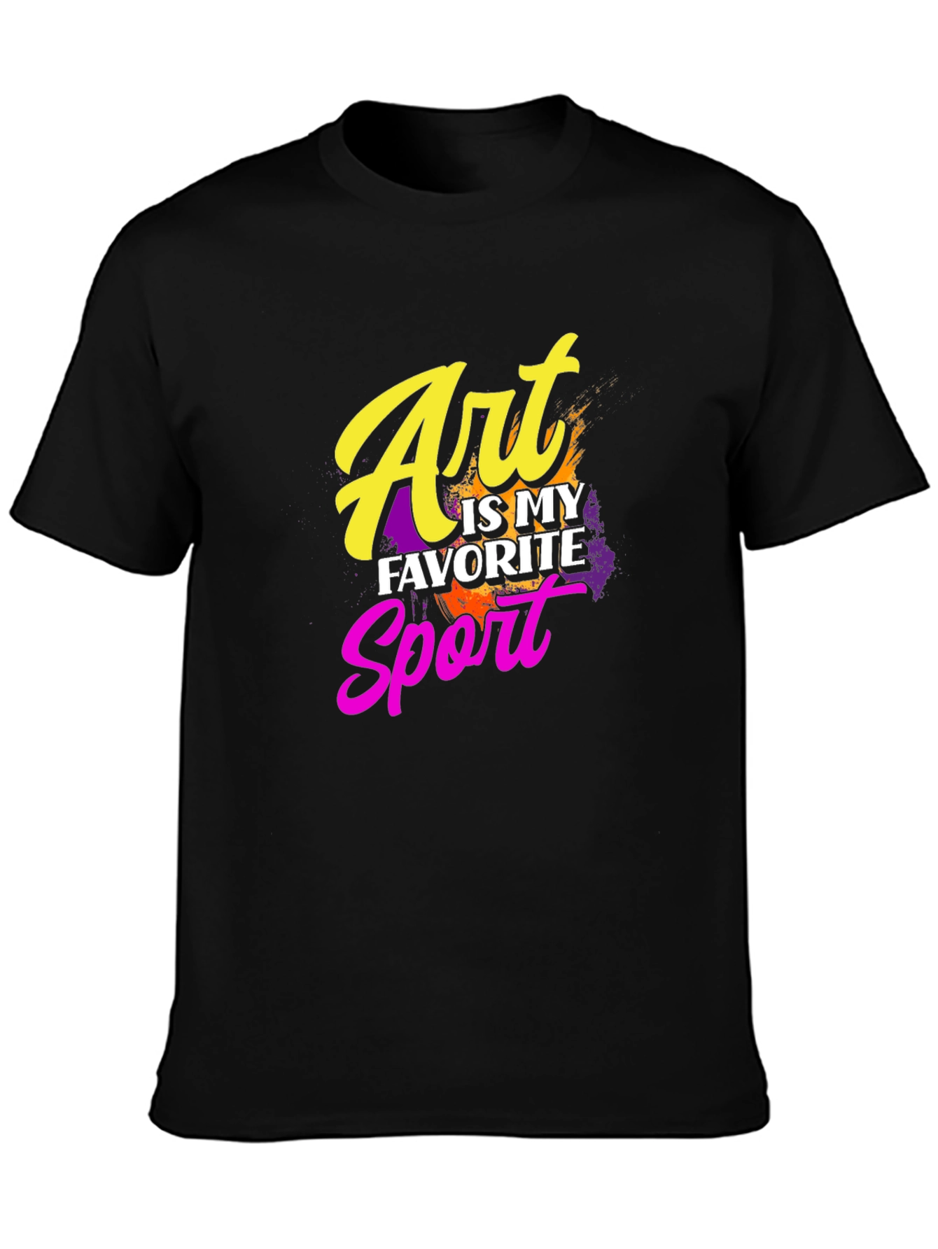 Art is My Favorite Sport Graphic Tee