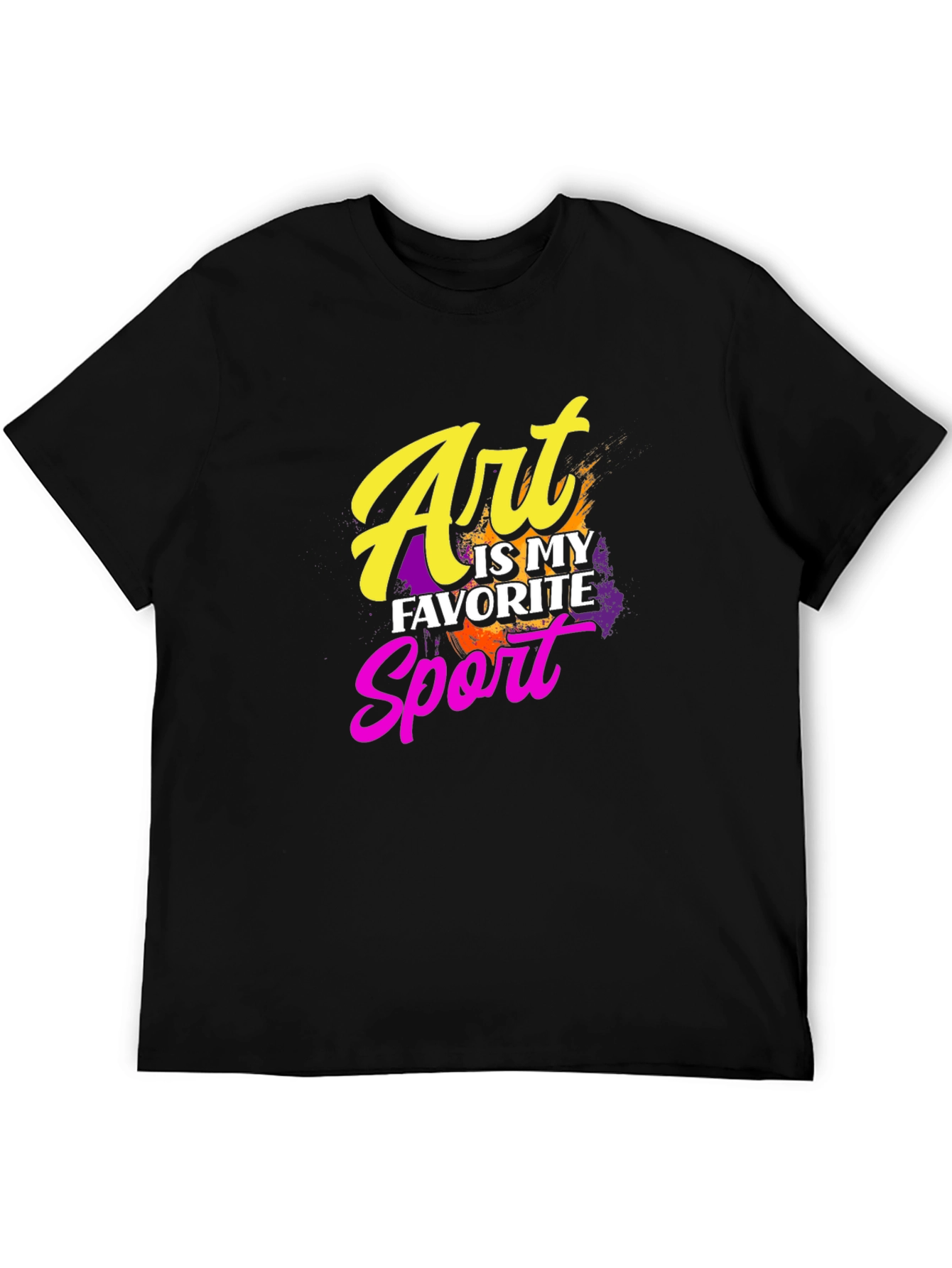 Art is My Favorite Sport Graphic Tee