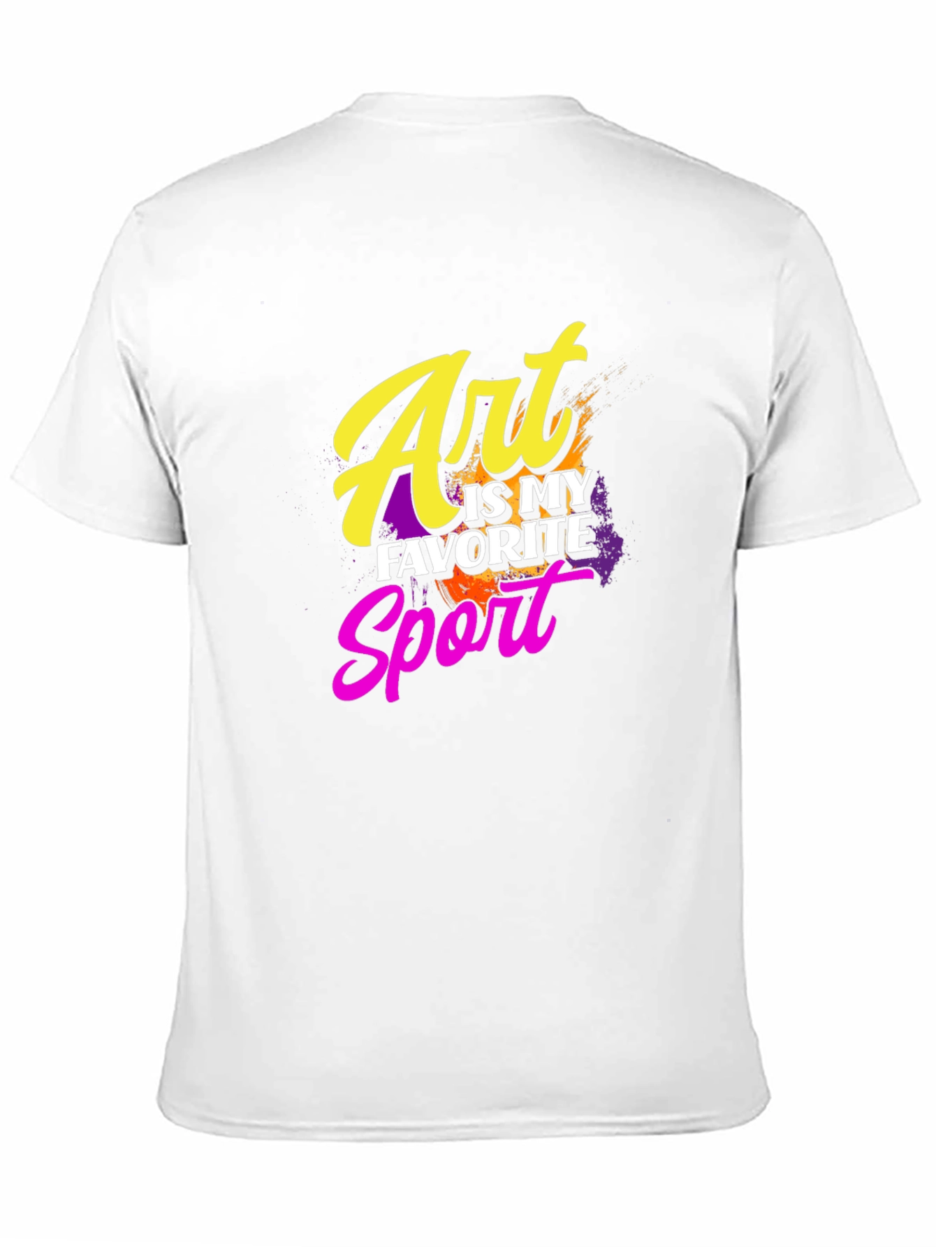 Art is My Favorite Sport Graphic Tee