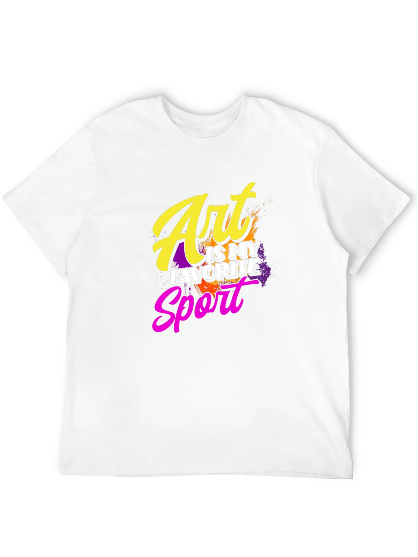 Art is My Favorite Sport Graphic Tee