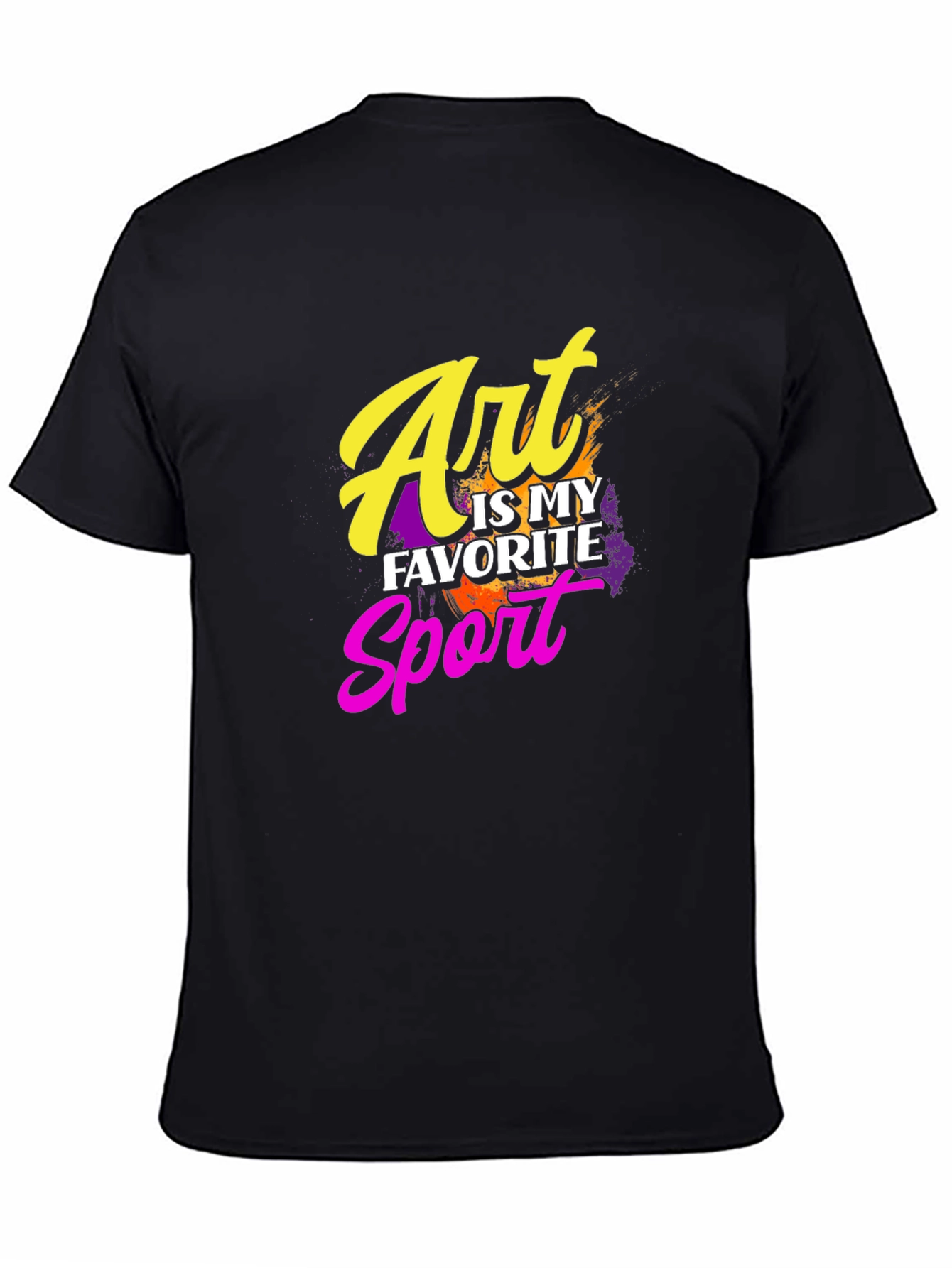 Art is My Favorite Sport Graphic Tee