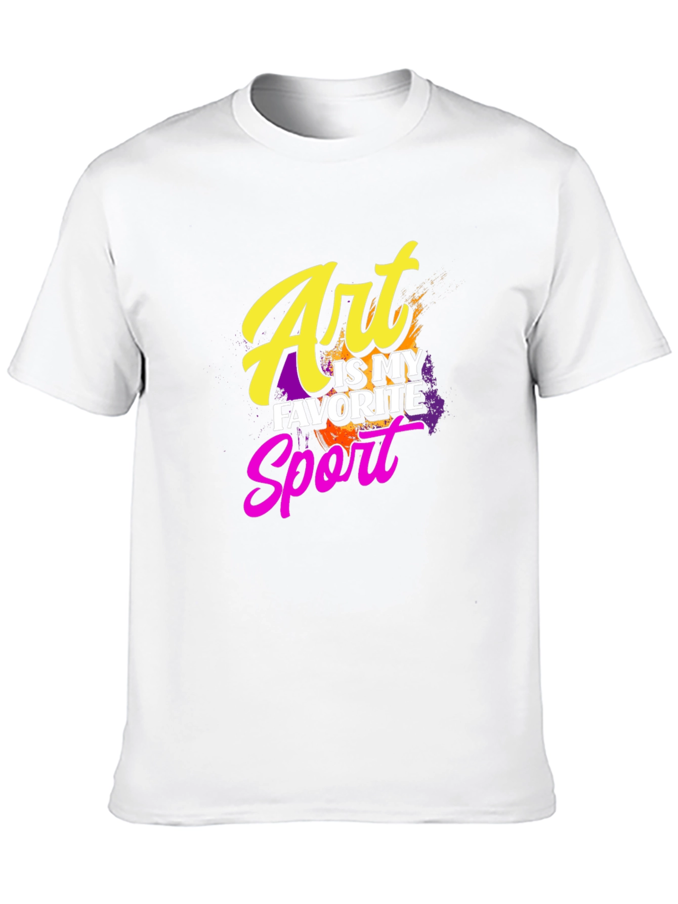 Art is My Favorite Sport Graphic Tee