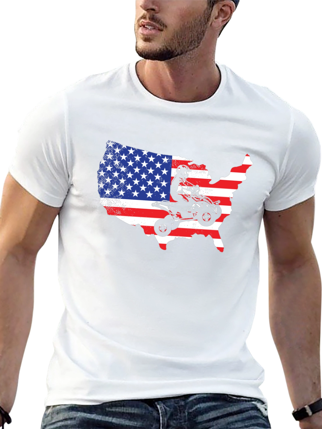 USA ATV Rider T-Shirt