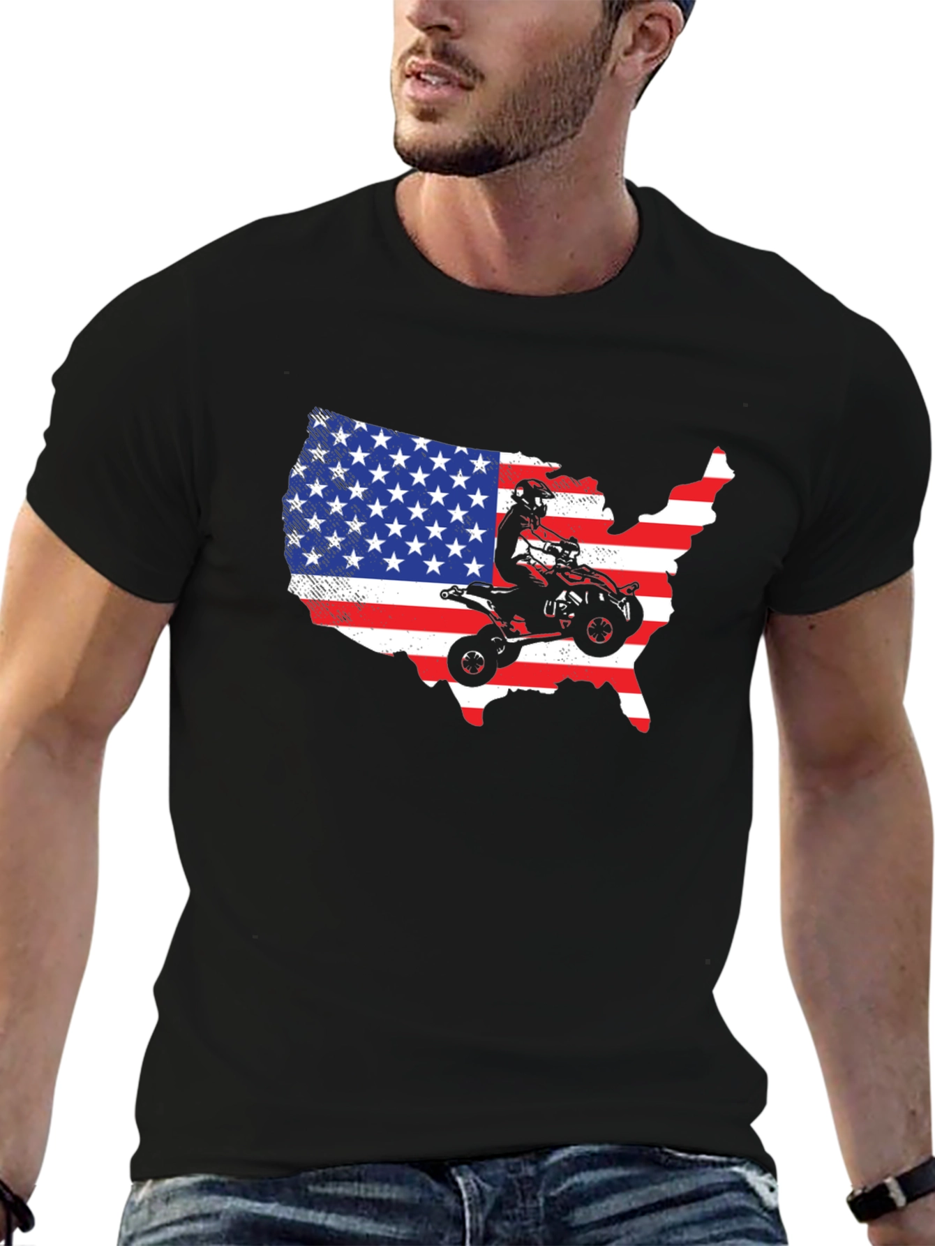USA ATV Rider T-Shirt