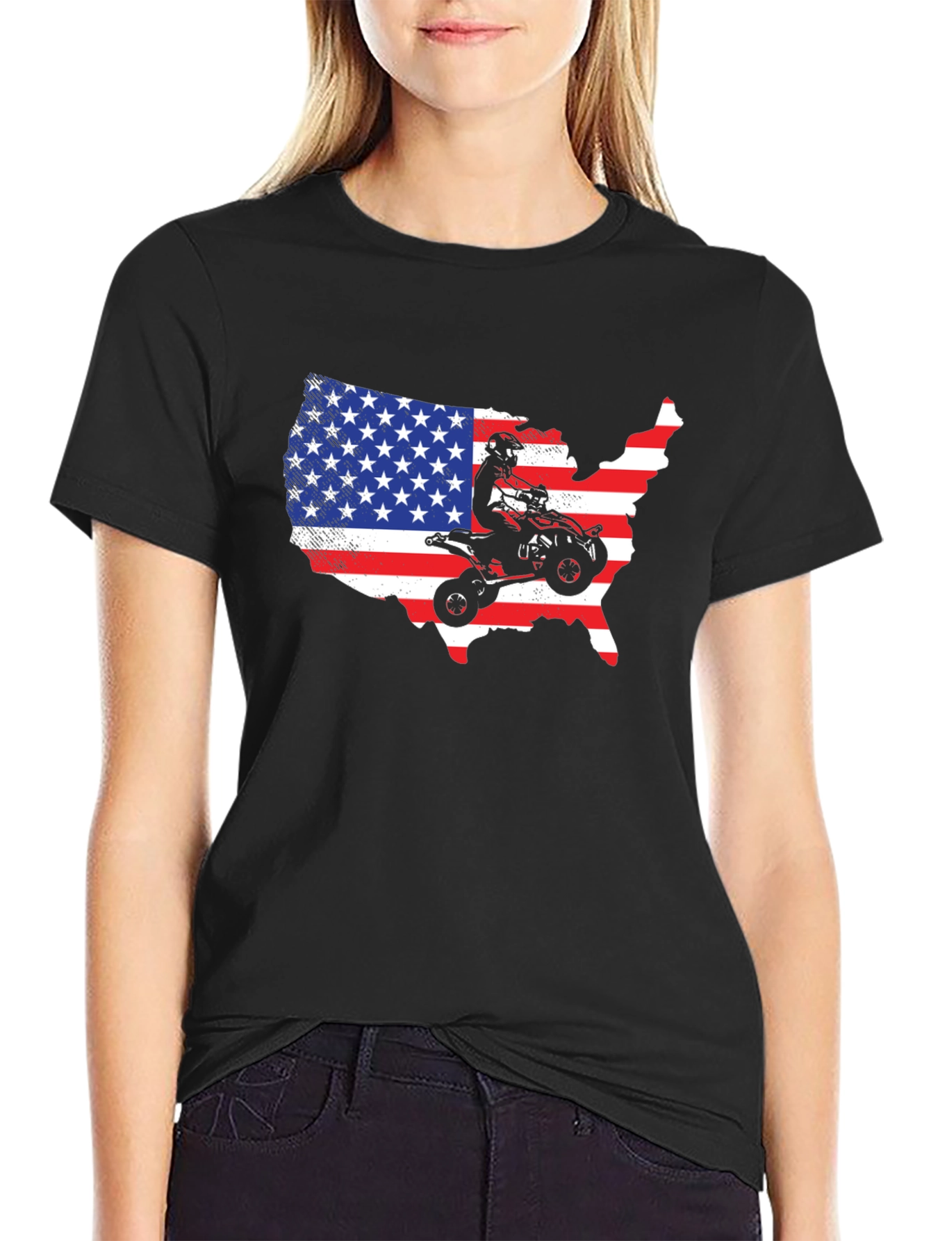 USA ATV Rider T-Shirt
