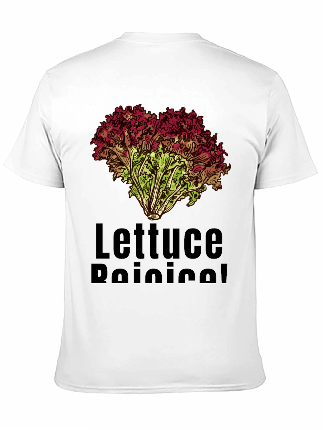 Lettuce Botanical T-Shirt Black