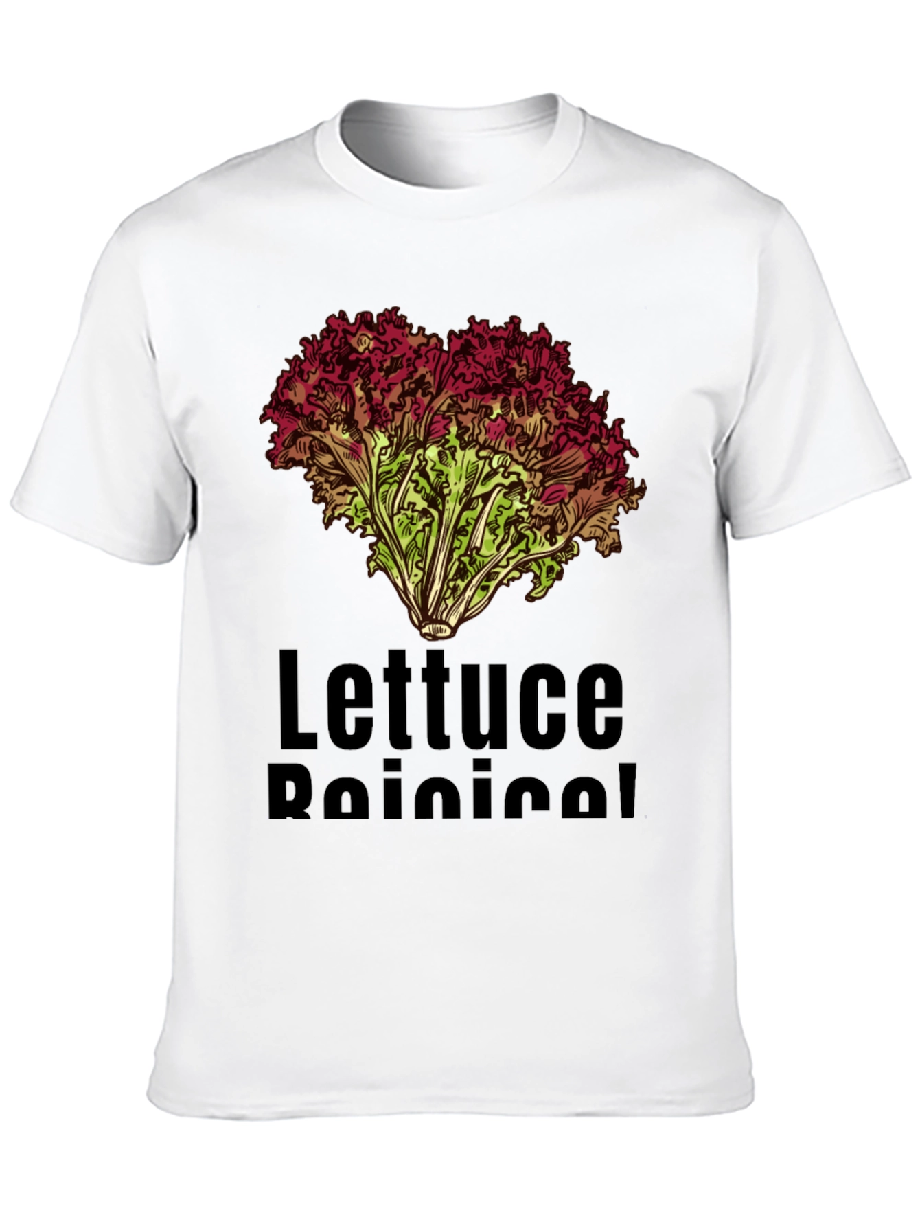 Lettuce Botanical T-Shirt Black