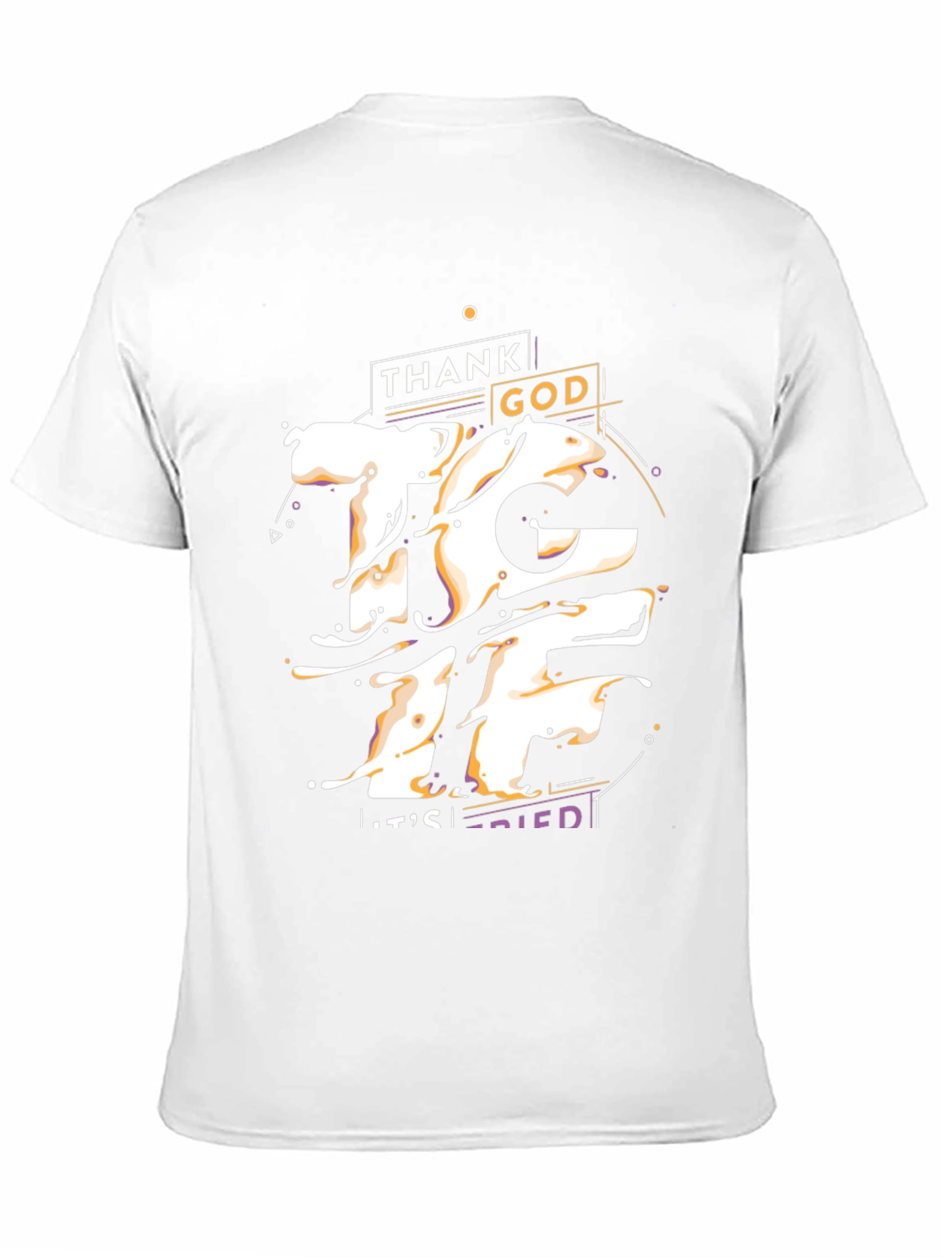 Thank God Its Fried Graphic T-Shirt