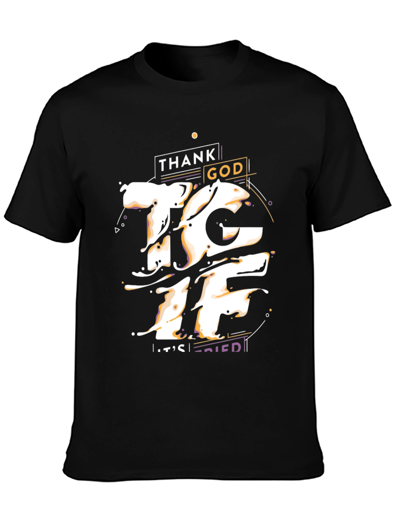 Thank God Its Fried Graphic T-Shirt