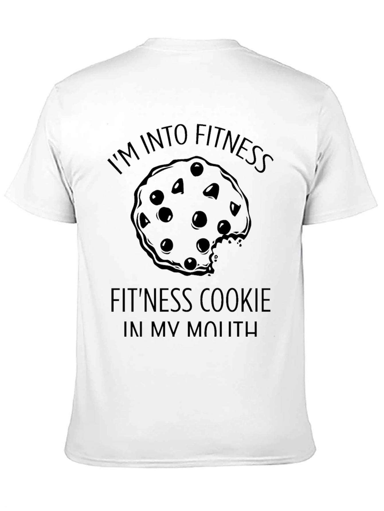 Fitness Cookie T-Shirt - Funny Workout Tee