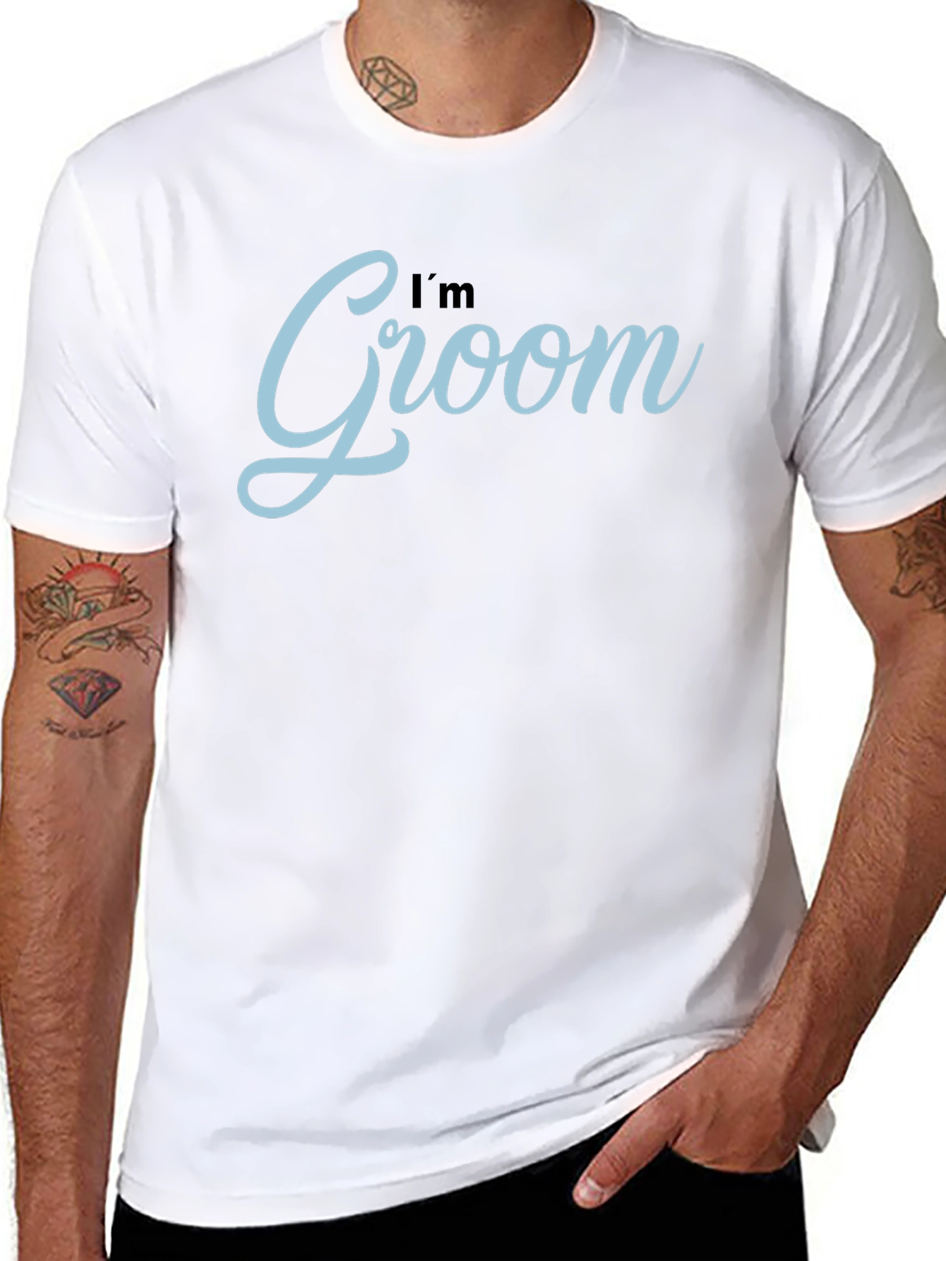 Im Groom T-Shirt - Wedding Day Attire