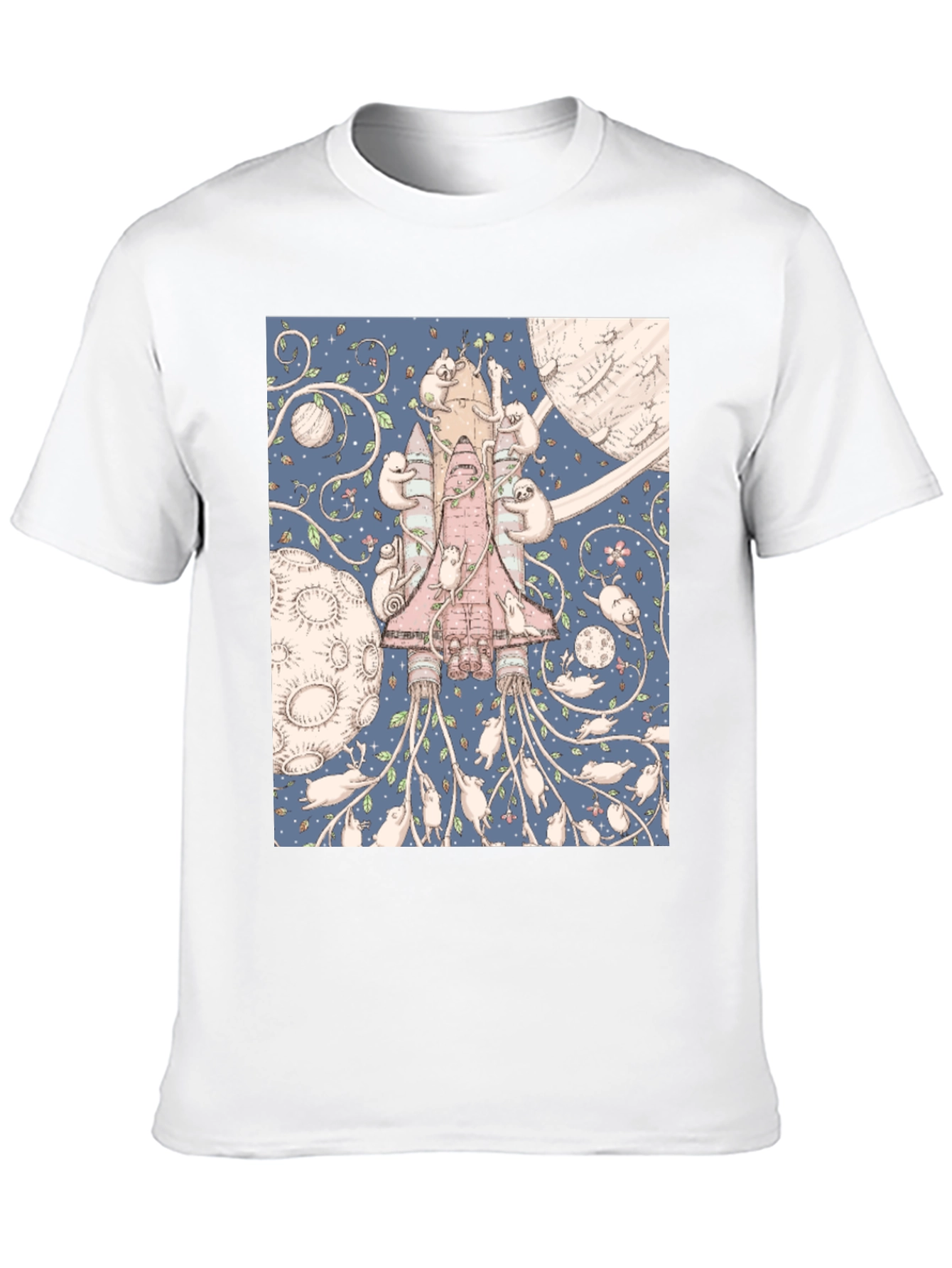 Space Sloth T-Shirt - Unique Graphic Tee