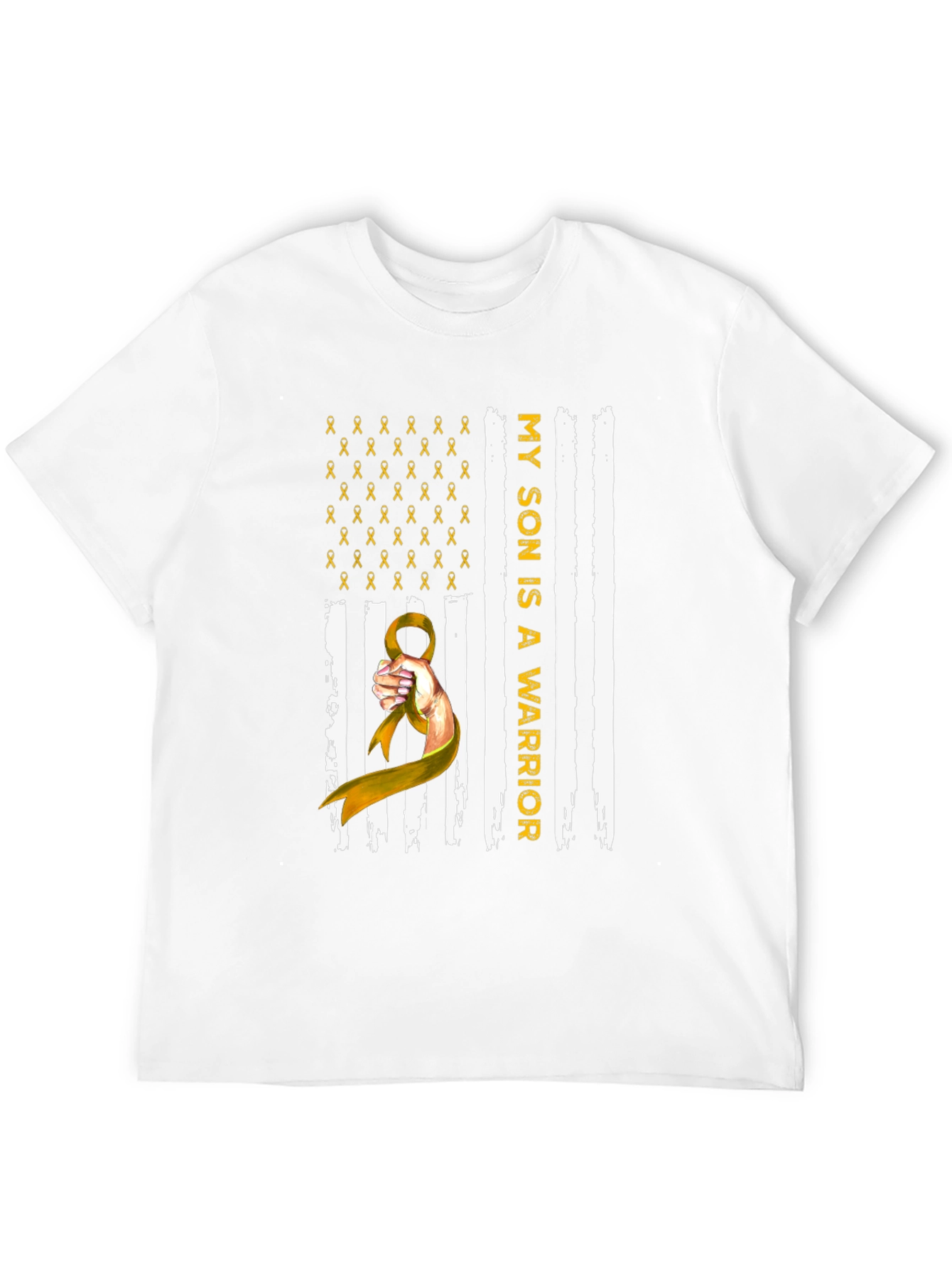 My Son Is A Warrior Awareness Ribbon T-Shirt