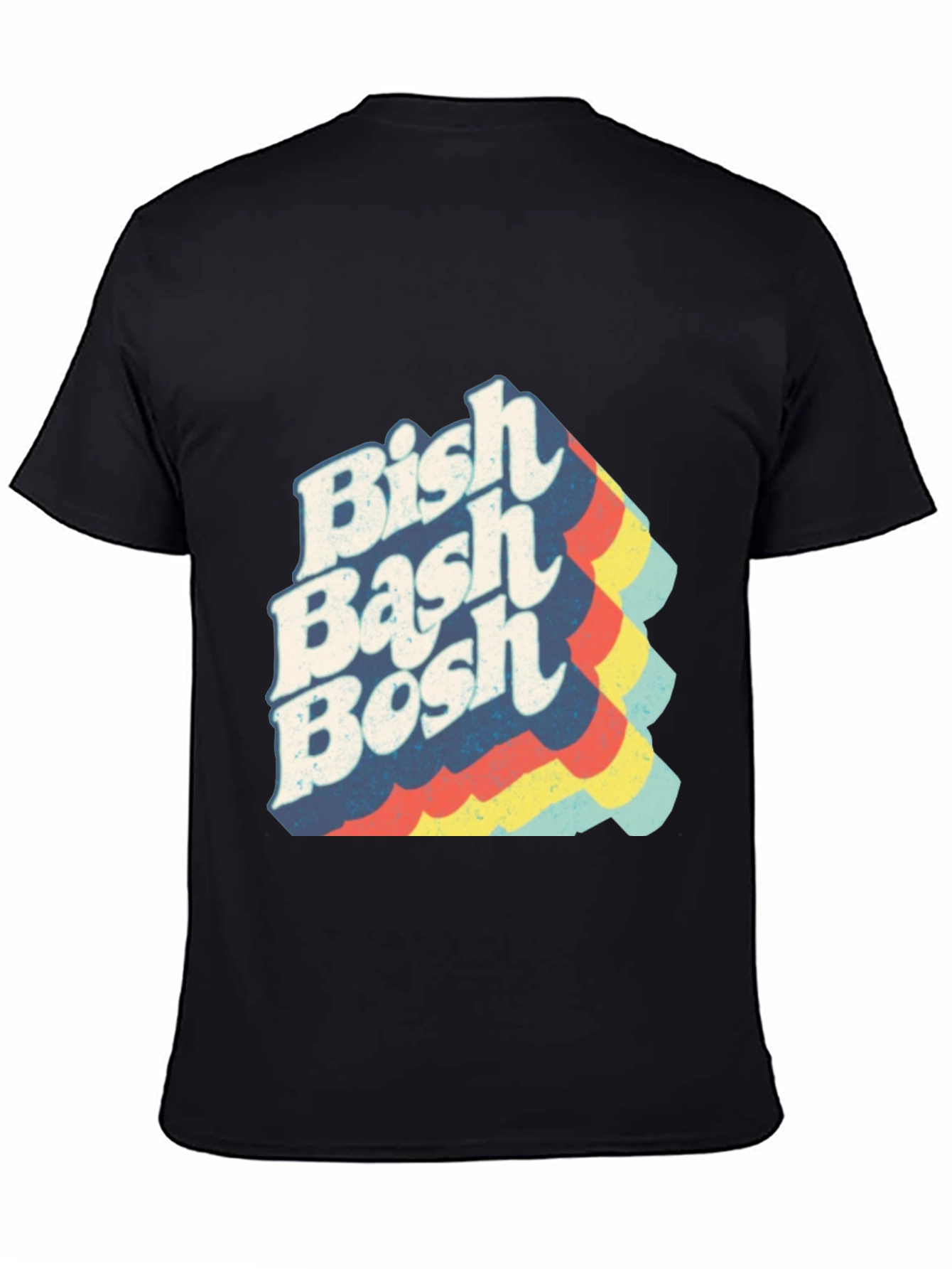 Bish Bash Bosh Retro T-Shirt - Classic Style
