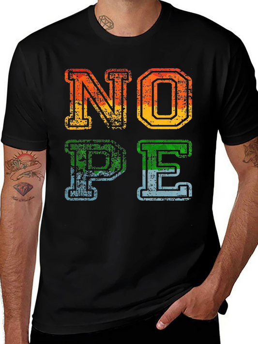 Retro NOPE Graphic T-Shirt