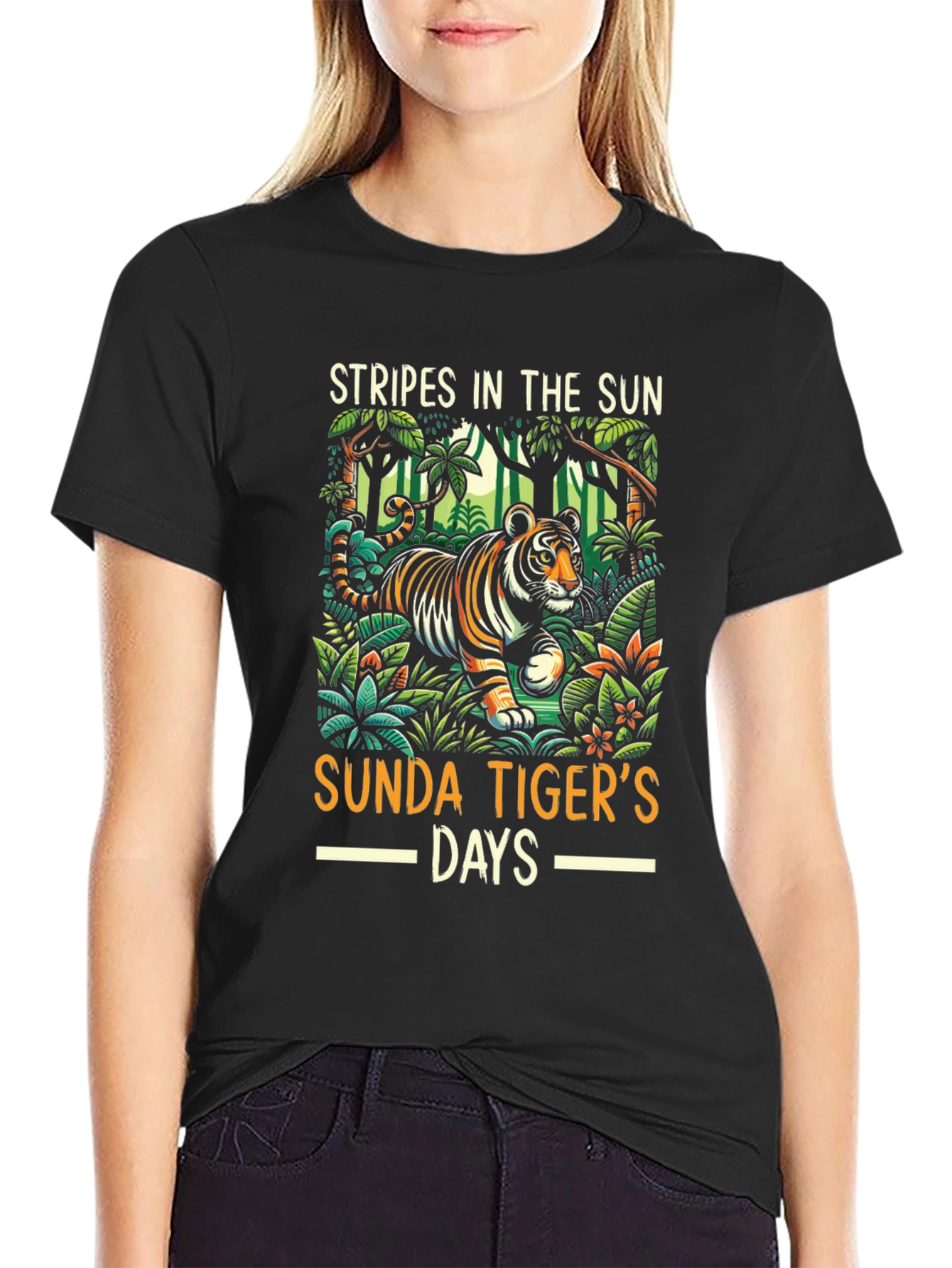 Stripes in the Sun Graphic Tee