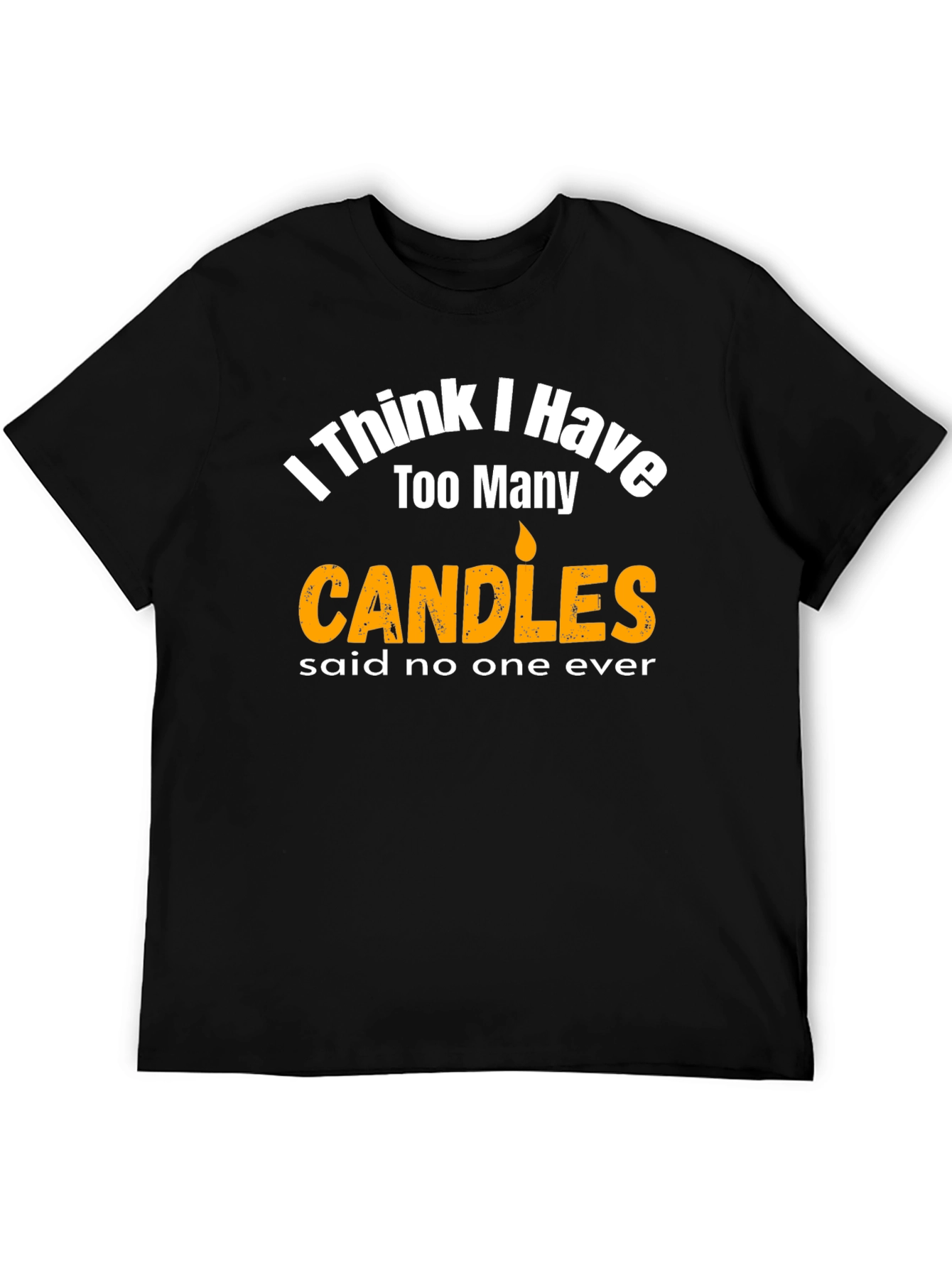 Funny Candle Lover Graphic T-Shirt