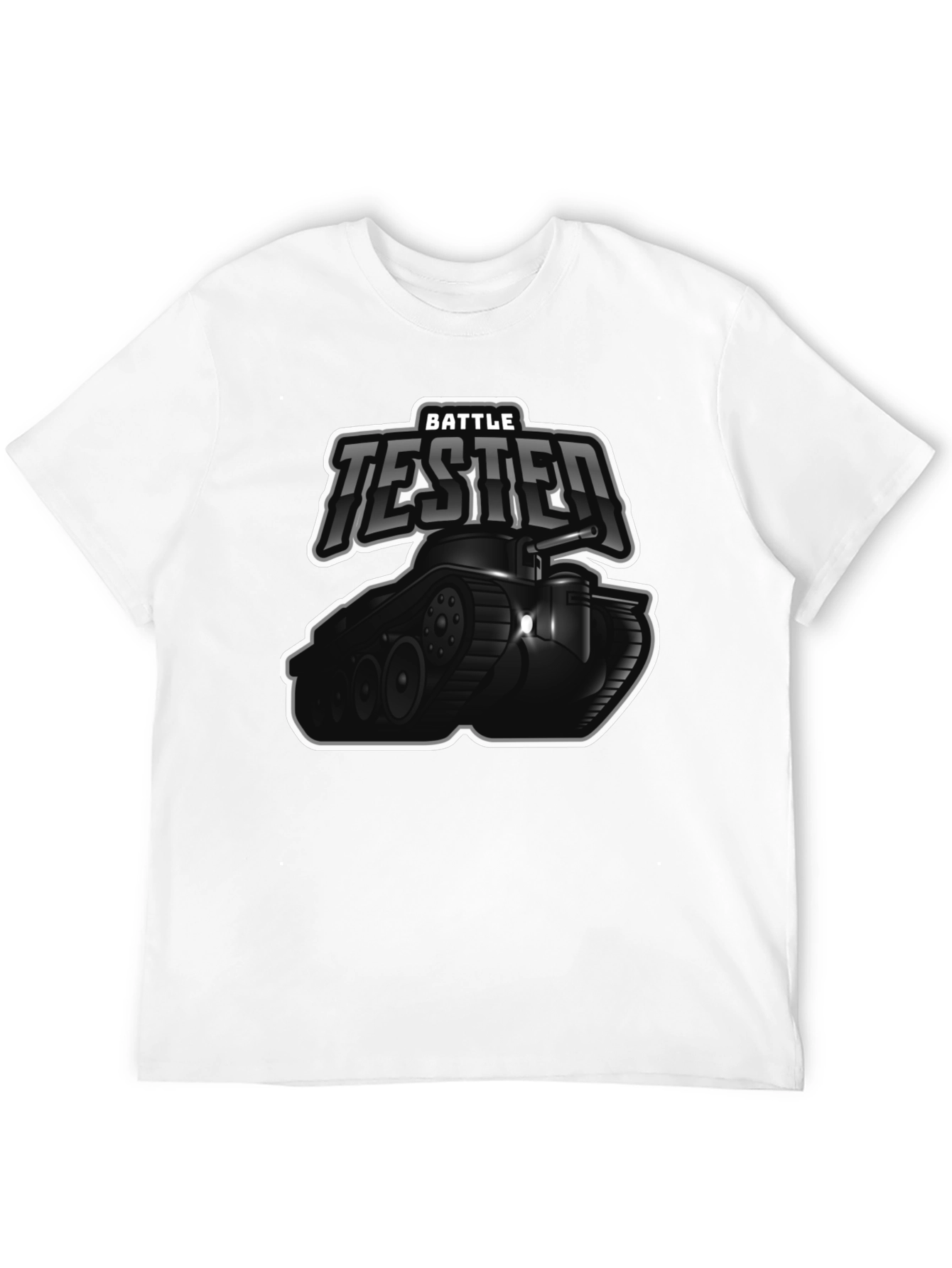 Battle Tested Tank Graphic T-Shirt