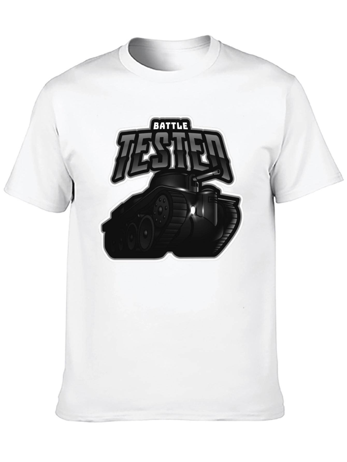 Battle Tested Tank Graphic T-Shirt