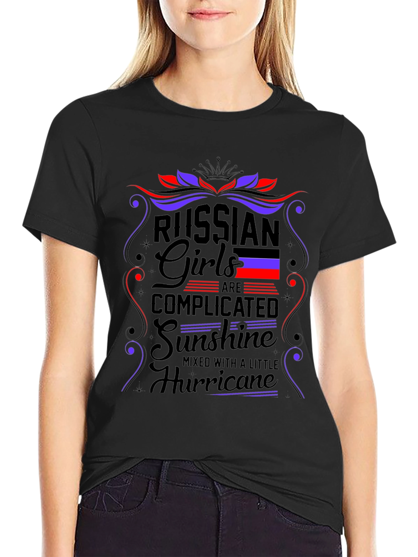 Russian Girls T-Shirt - Complicated Sunshine Hurricane