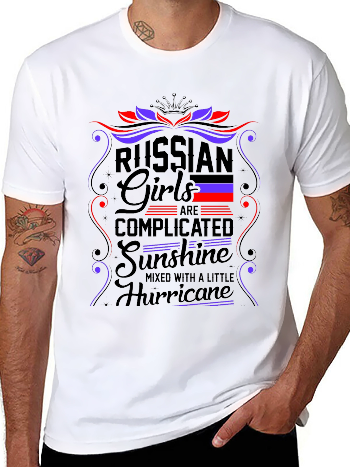 Russian Girls T-Shirt - Complicated Sunshine Hurricane