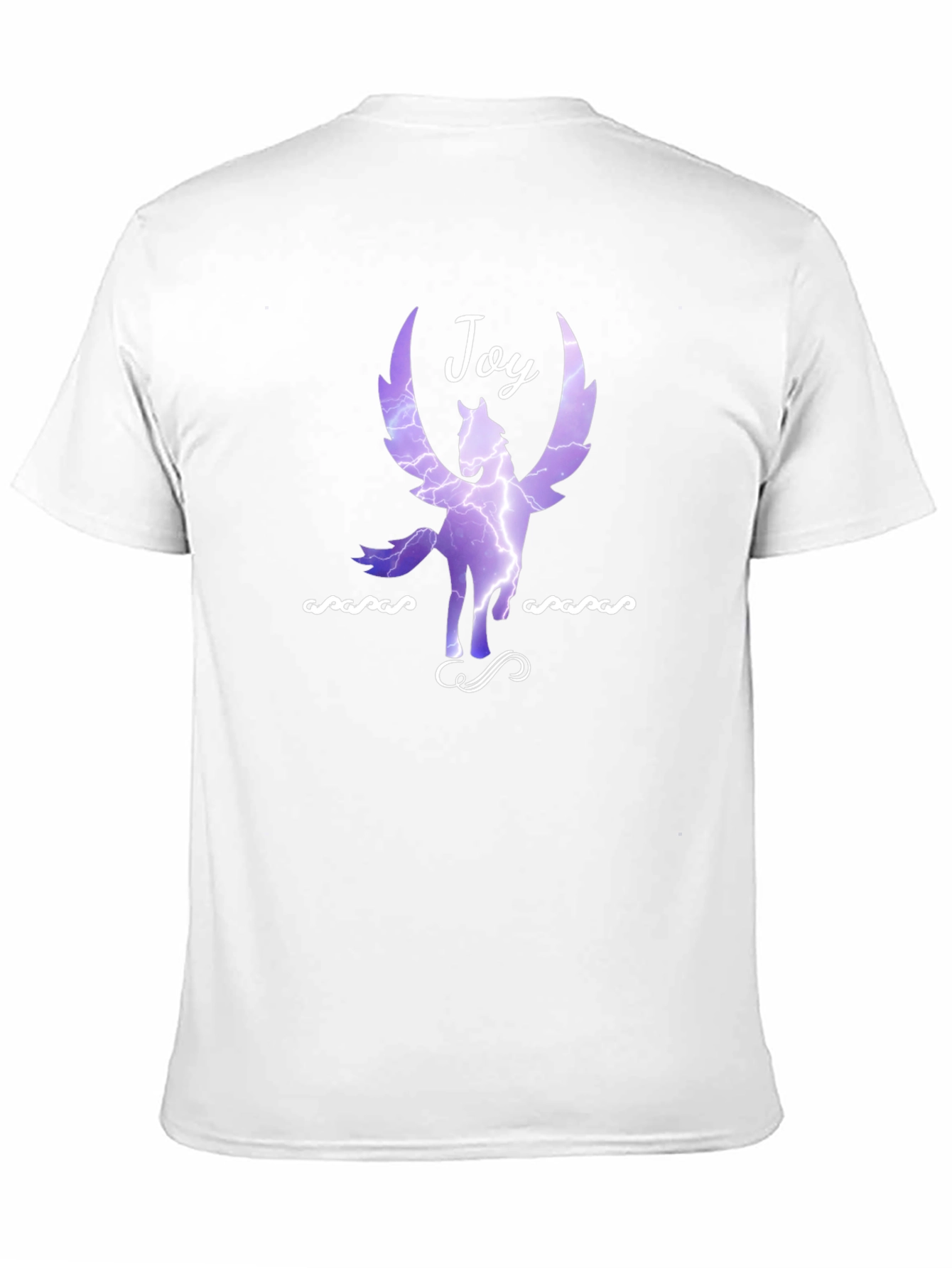 Joy Pegasus Graphic Tee - Black