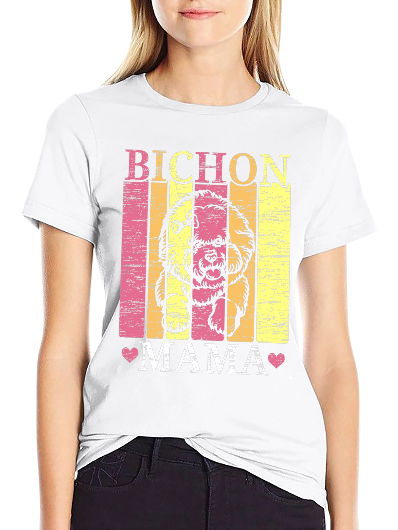 Bichon Mama T-Shirt - Dog Lover Tee