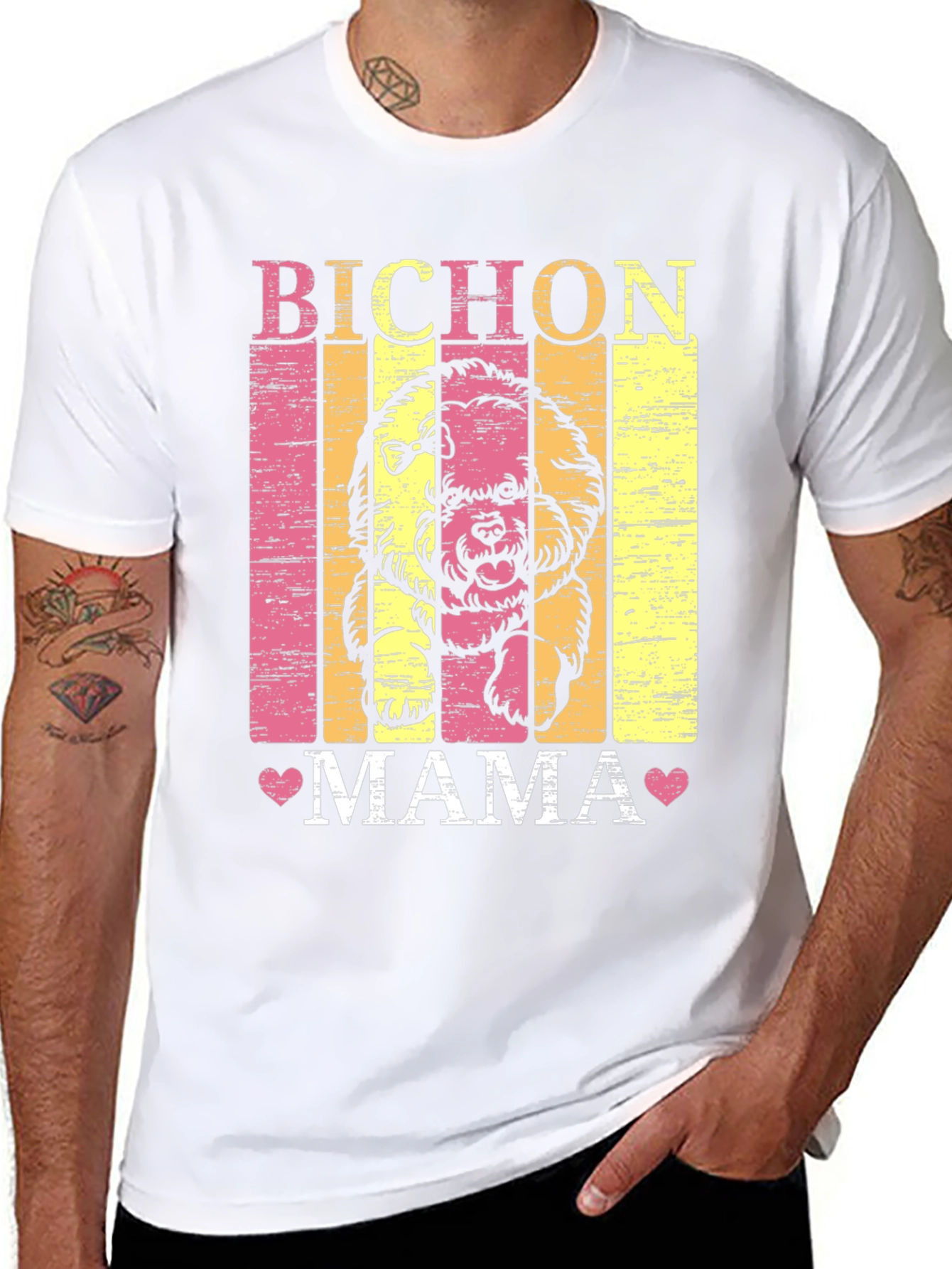 Bichon Mama T-Shirt - Dog Lover Tee