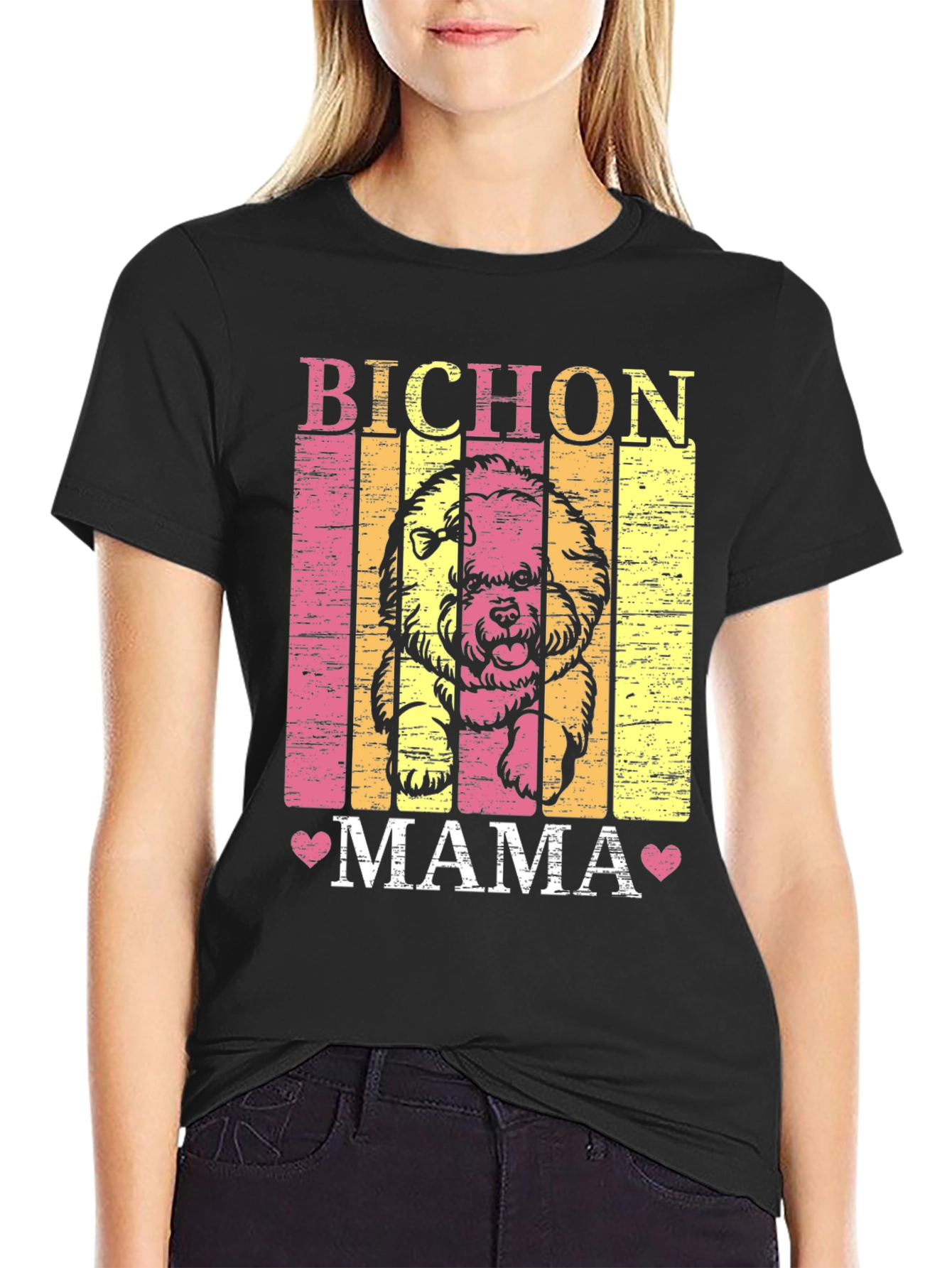 Bichon Mama T-Shirt - Dog Lover Tee