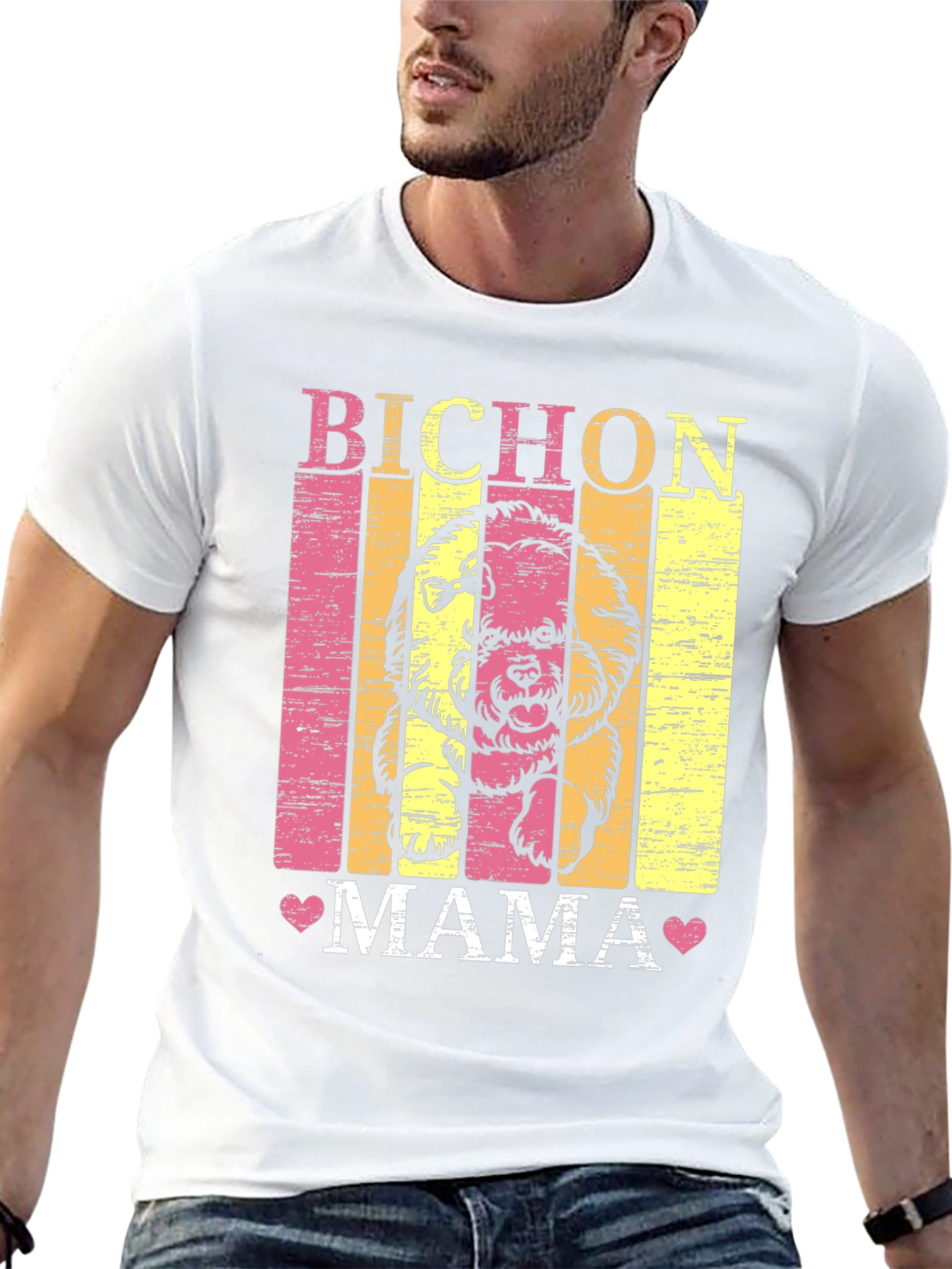 Bichon Mama T-Shirt - Dog Lover Tee