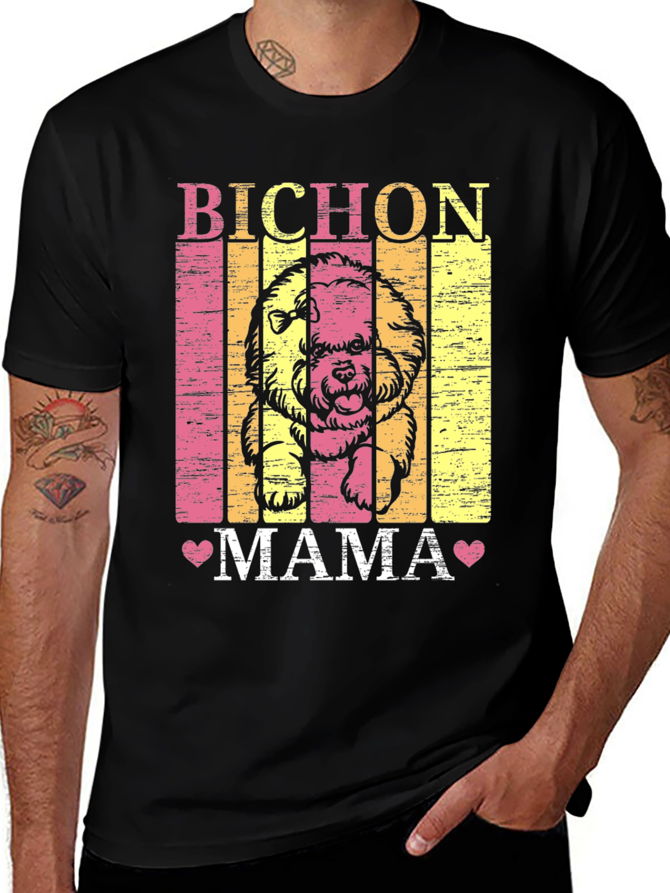 Bichon Mama T-Shirt - Dog Lover Tee