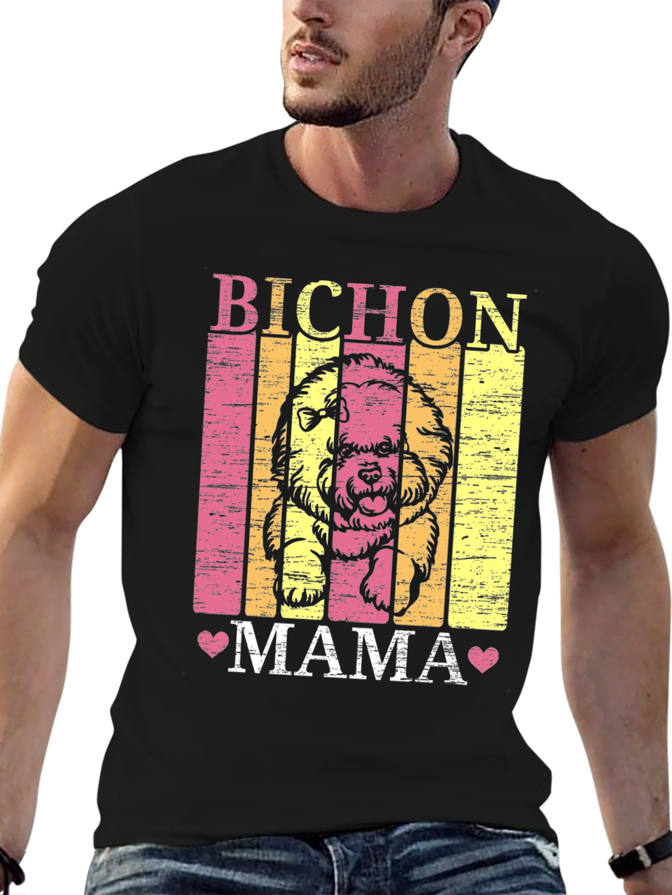 Bichon Mama T-Shirt - Dog Lover Tee