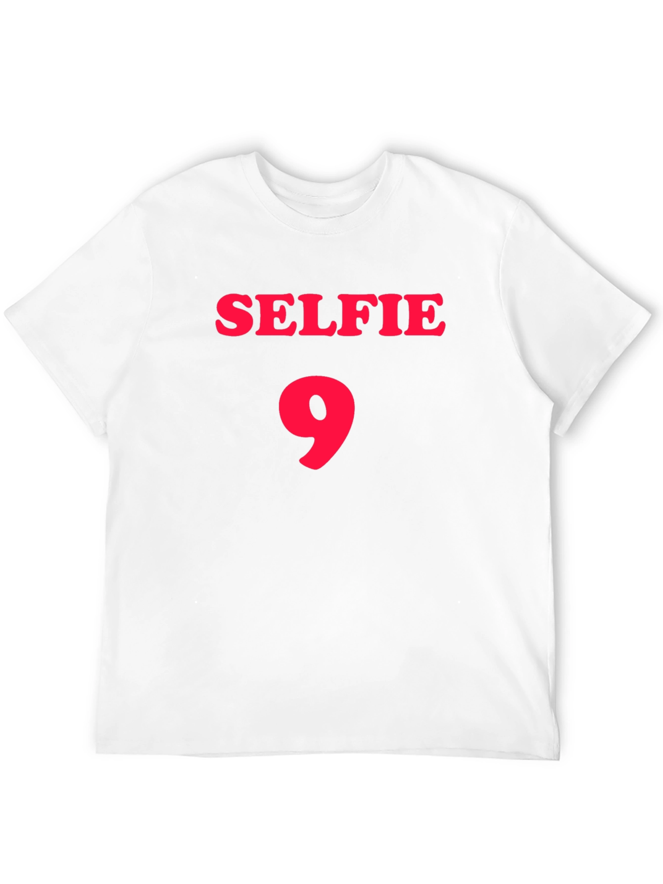 Selfie 9 Black Graphic T-Shirt