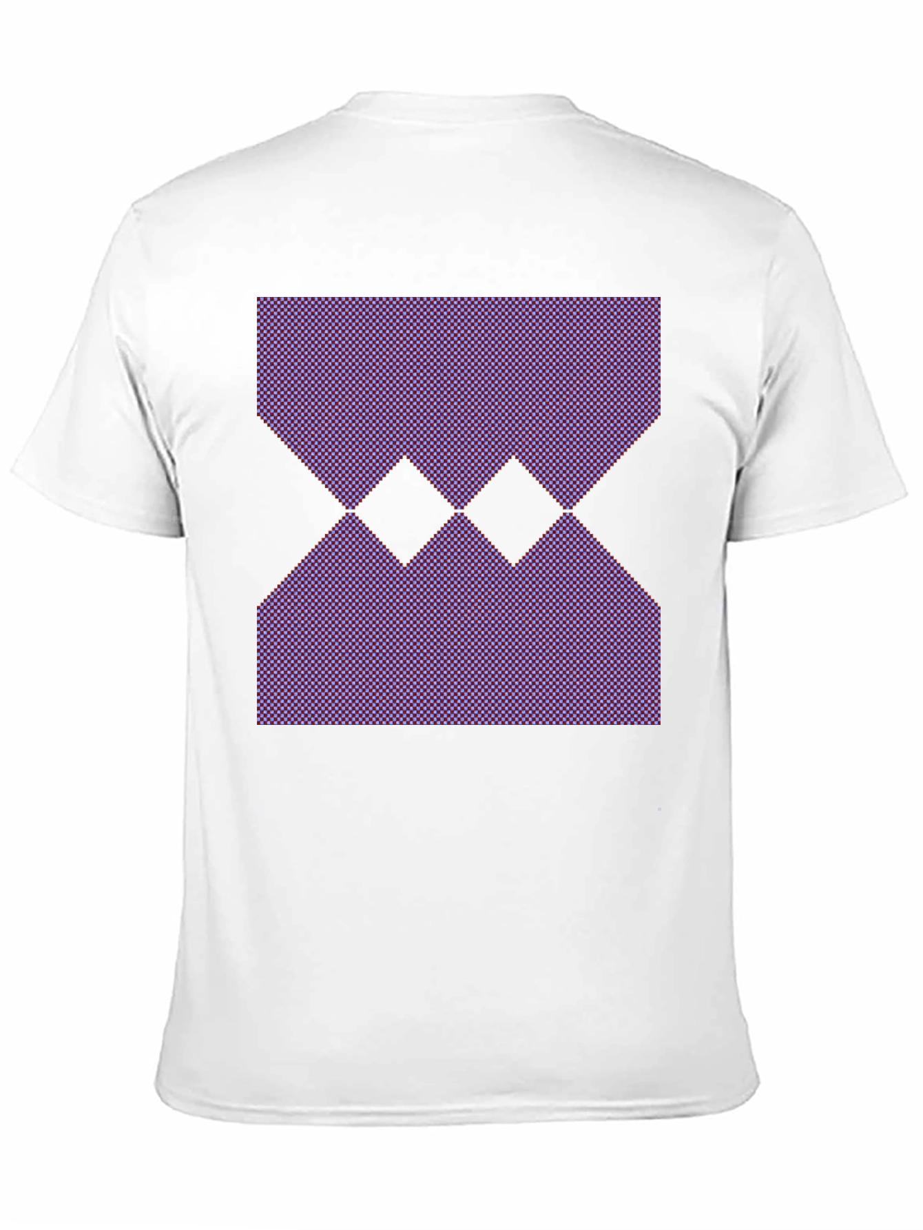 Geometric Pattern Black T-Shirt