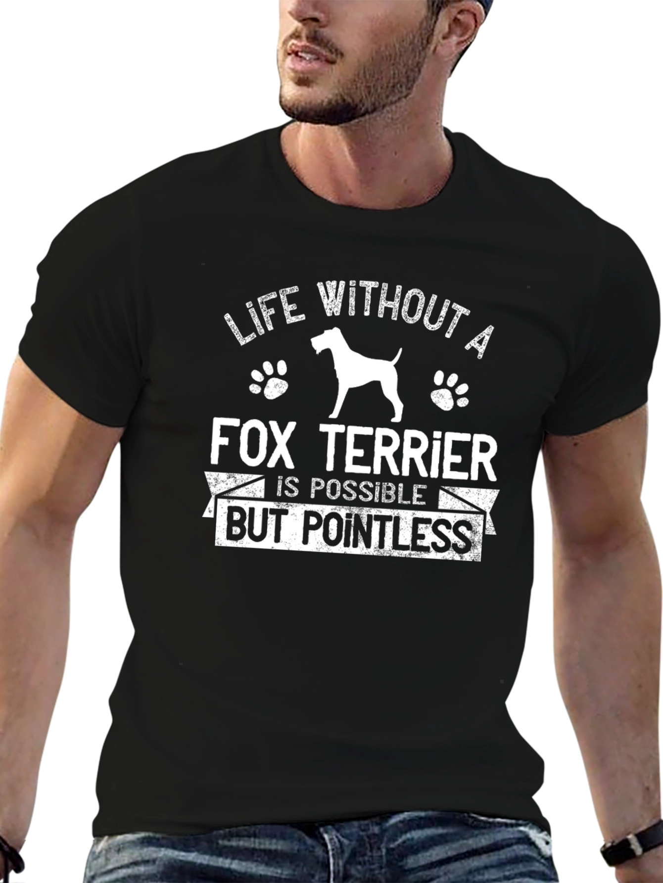 Fox Terrier Life T-Shirt - Pointless Without!