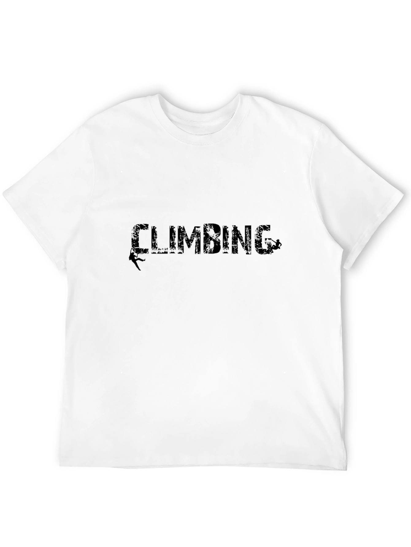 Climbing Design Black T-Shirt