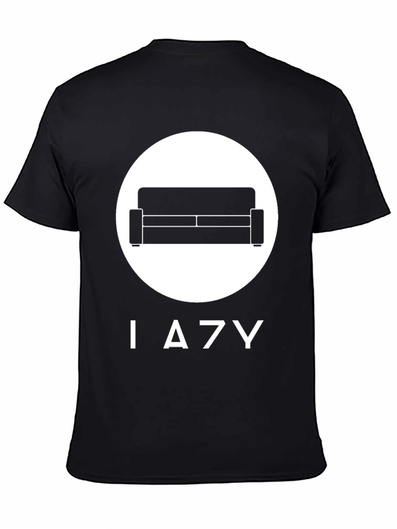 I Lazy Couch Graphic T-Shirt - Casual Comfort