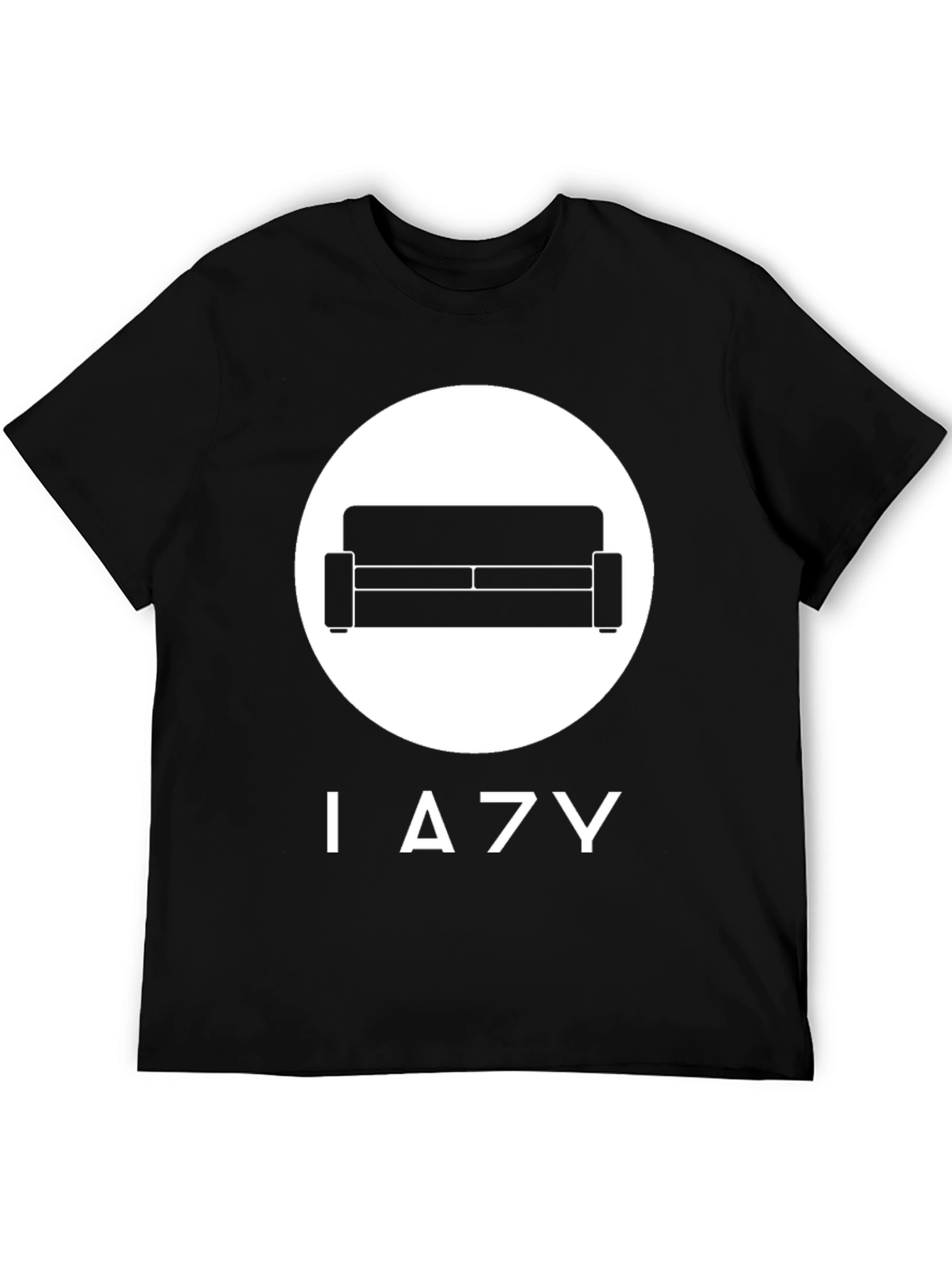 I Lazy Couch Graphic T-Shirt - Casual Comfort
