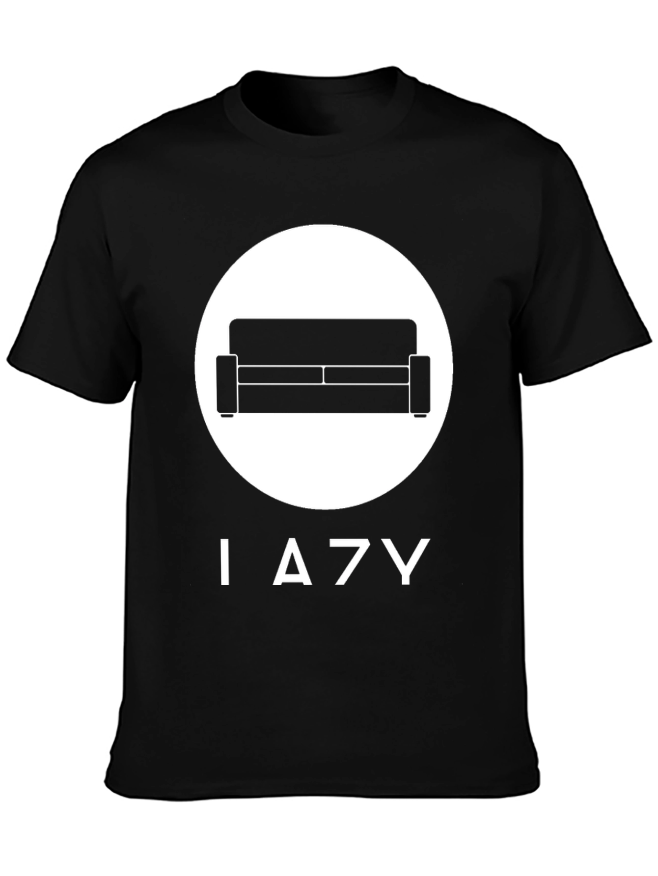 I Lazy Couch Graphic T-Shirt - Casual Comfort