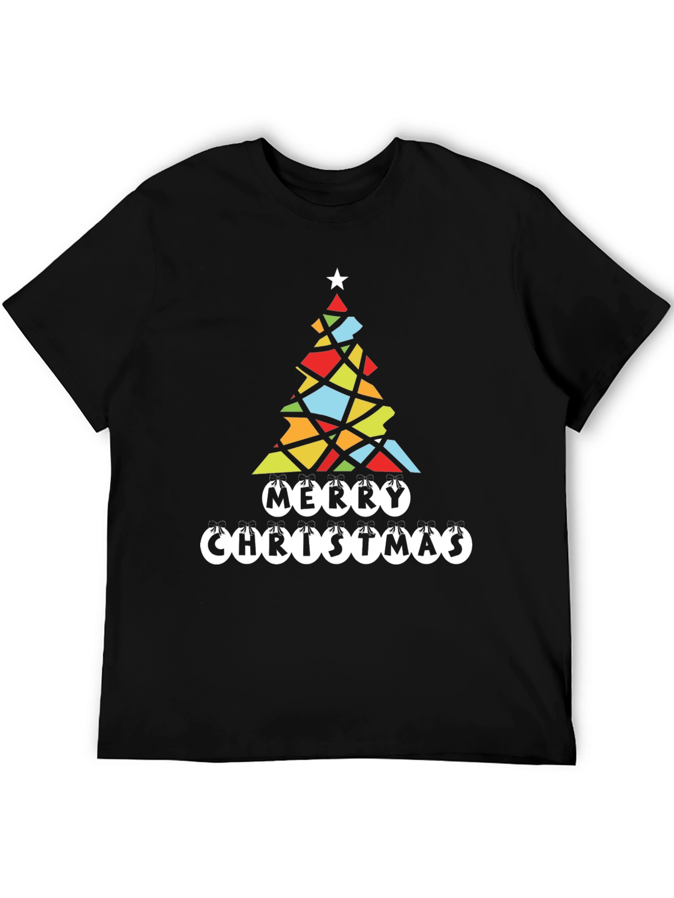 Festive Christmas Tree Graphic Tee